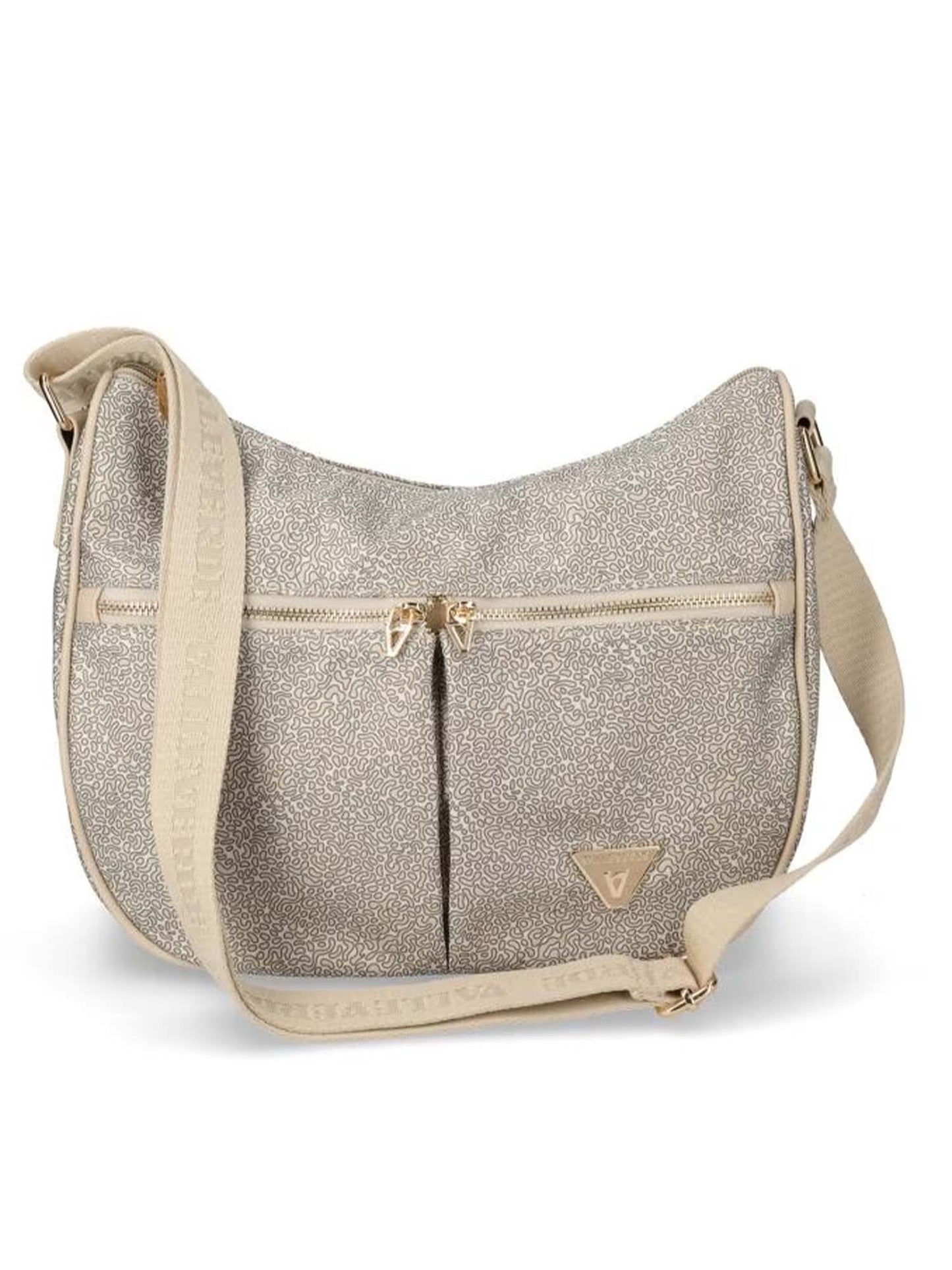 Valleverde 96707A, borsa beige versatile ed elegante da Donna