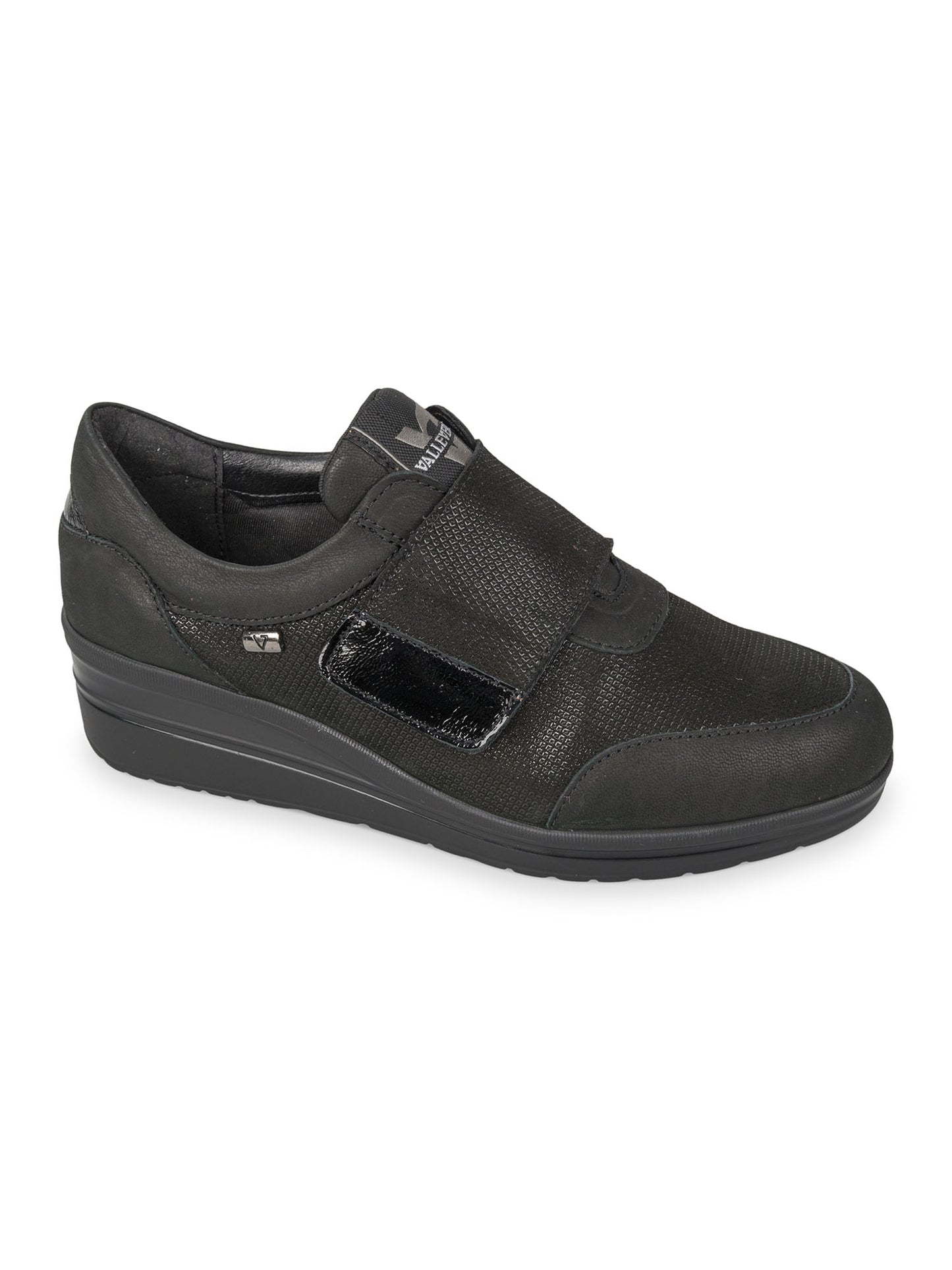 SNEAKERS CON STRAPPO VALLEVERDE DONNA NERO