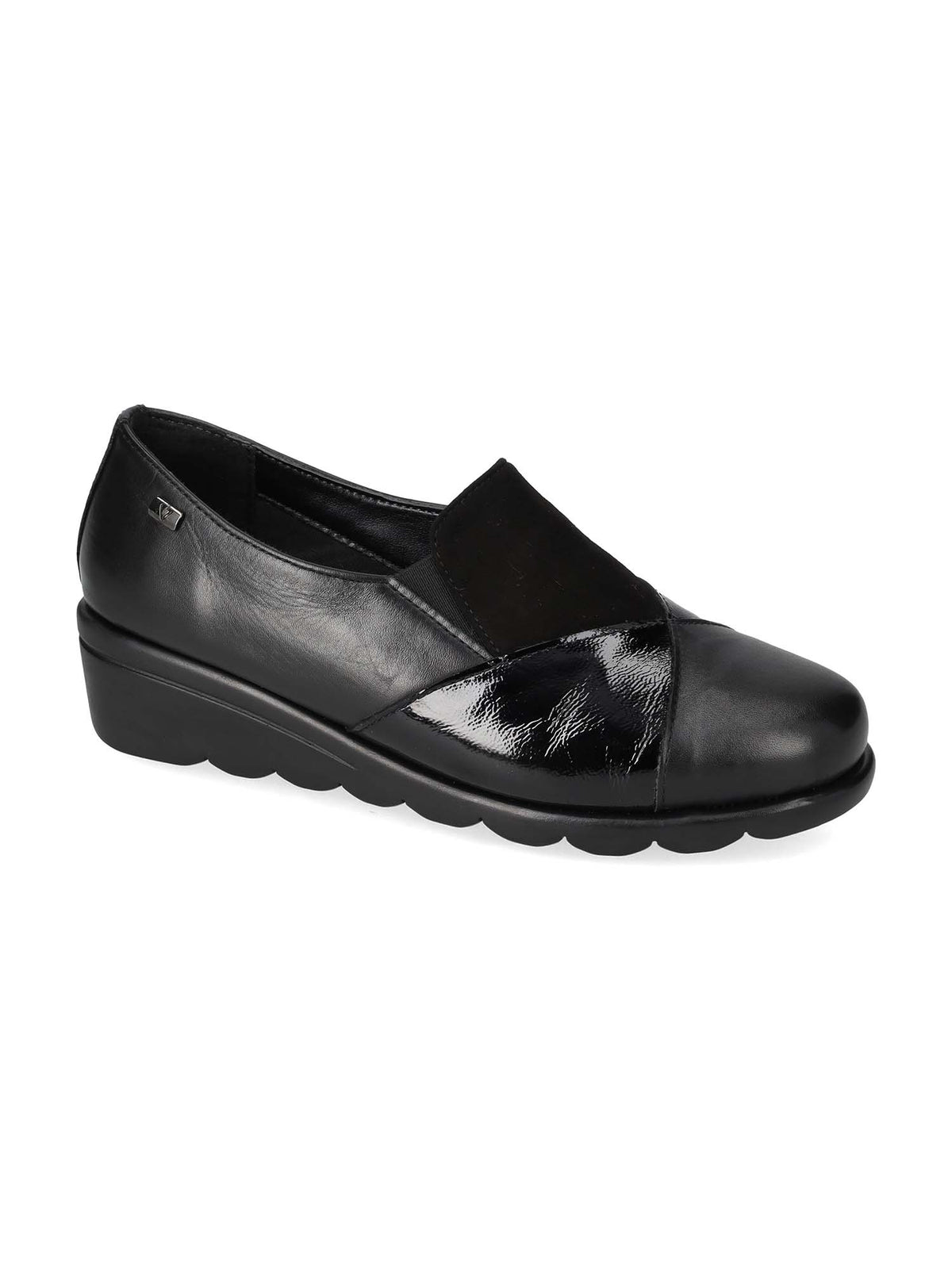 Valleverde VS10303E 1002, mocassino da donna nero