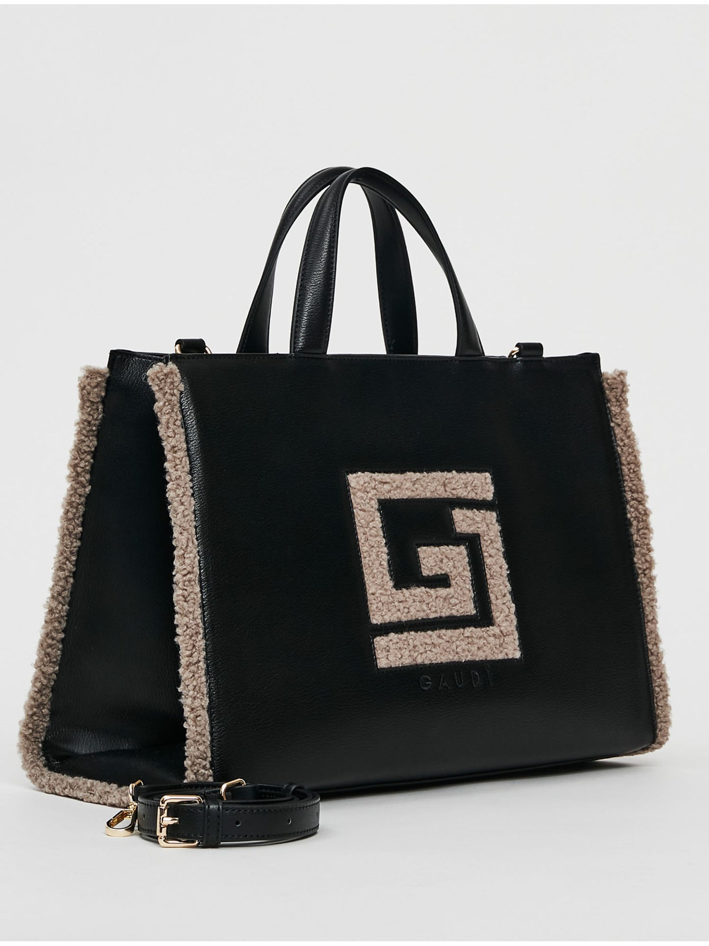 BORSA EMILY FUR GAUDI' DONNA NERO