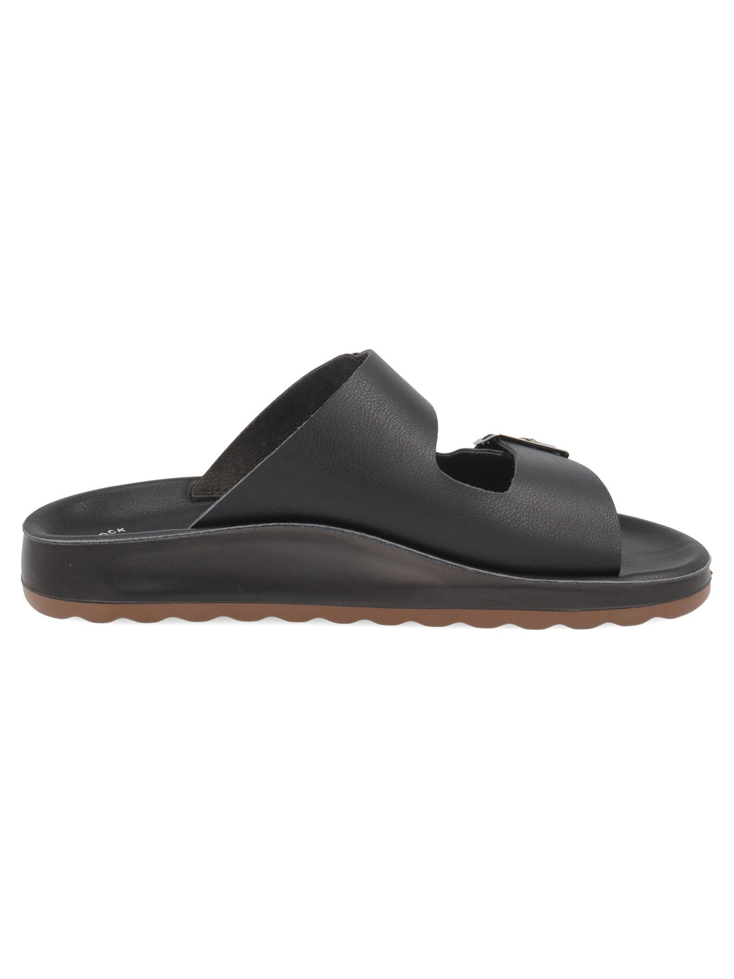 Sandalo Fly Flot nero uomo con tomaia sintetica