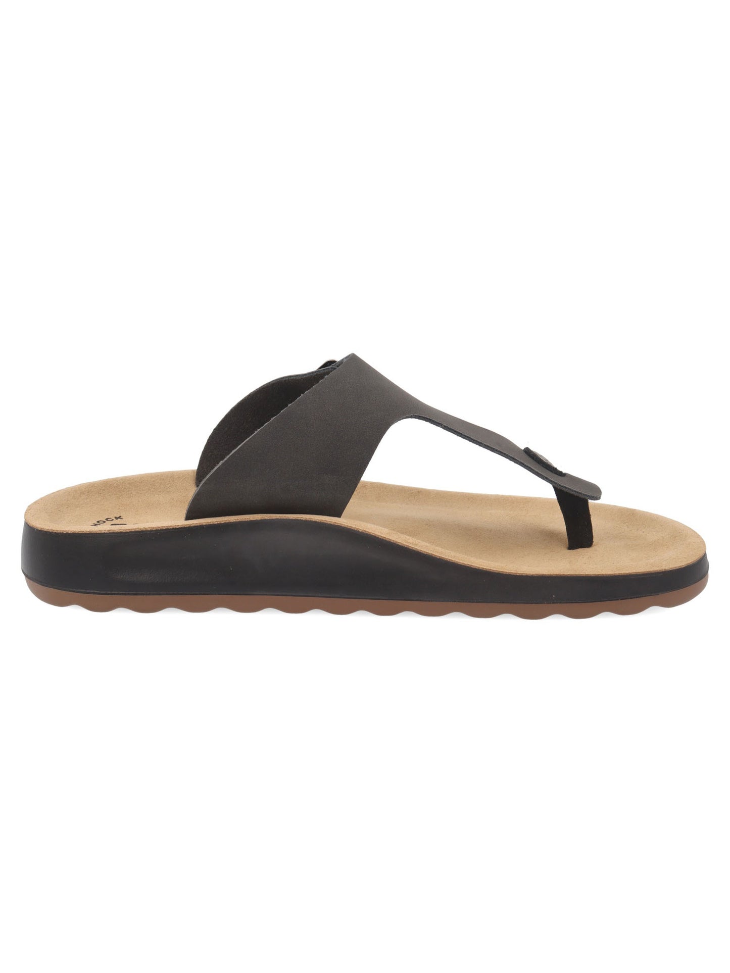 Sandalo Fly Flot da uomo nero con fibbia regolabile