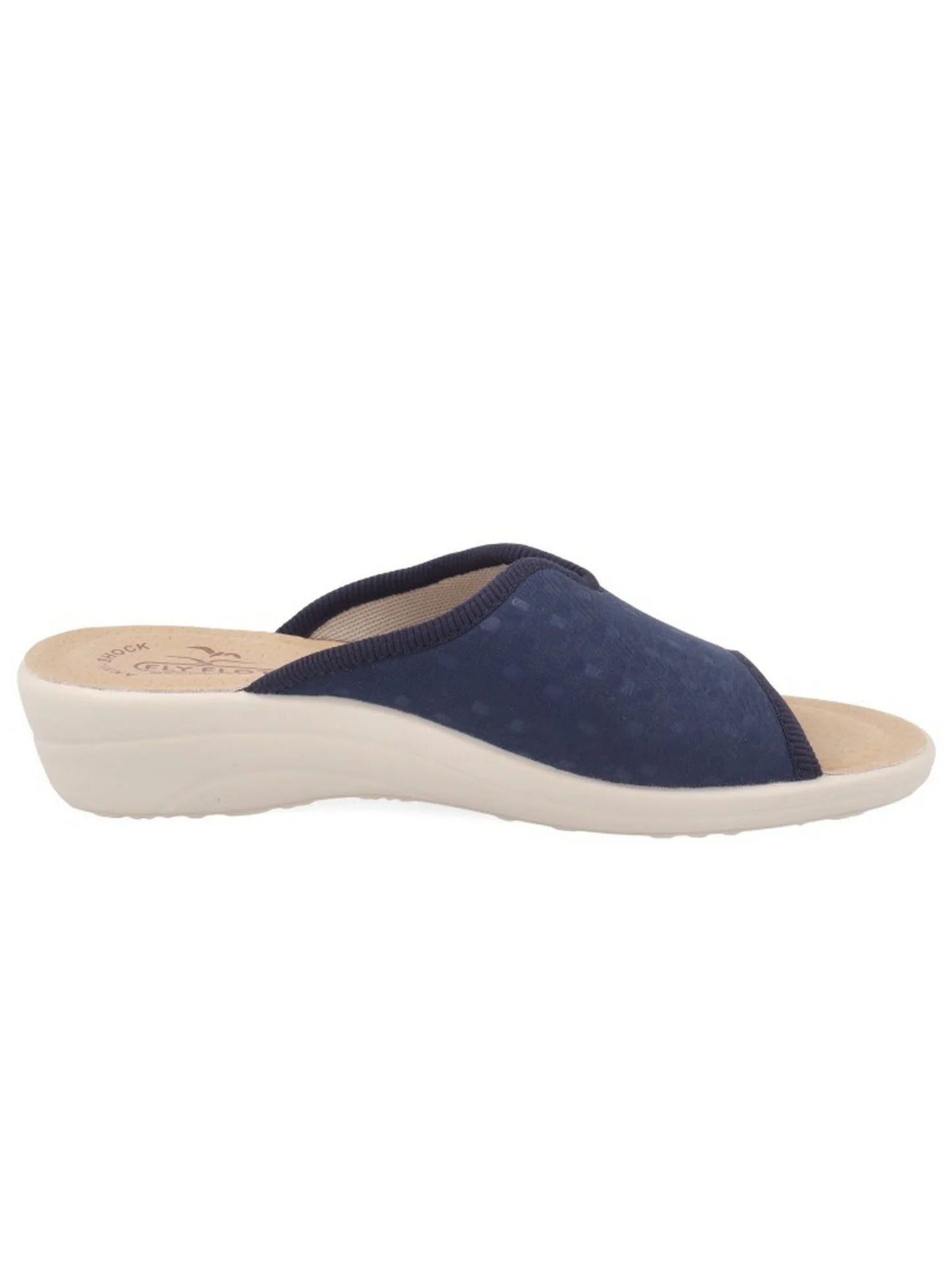 Fly Flot ciabatta donna blu per il massimo comfort domestico