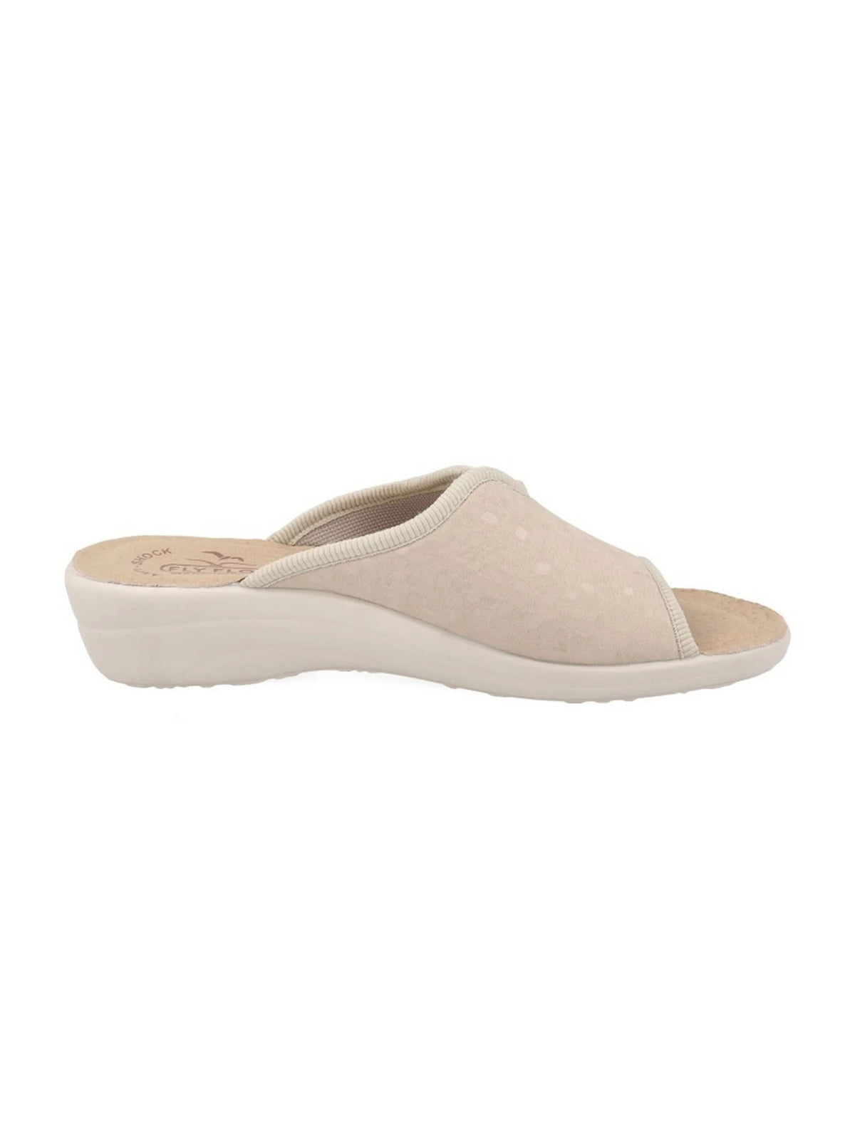 Fly flot ciabatta da donna beige