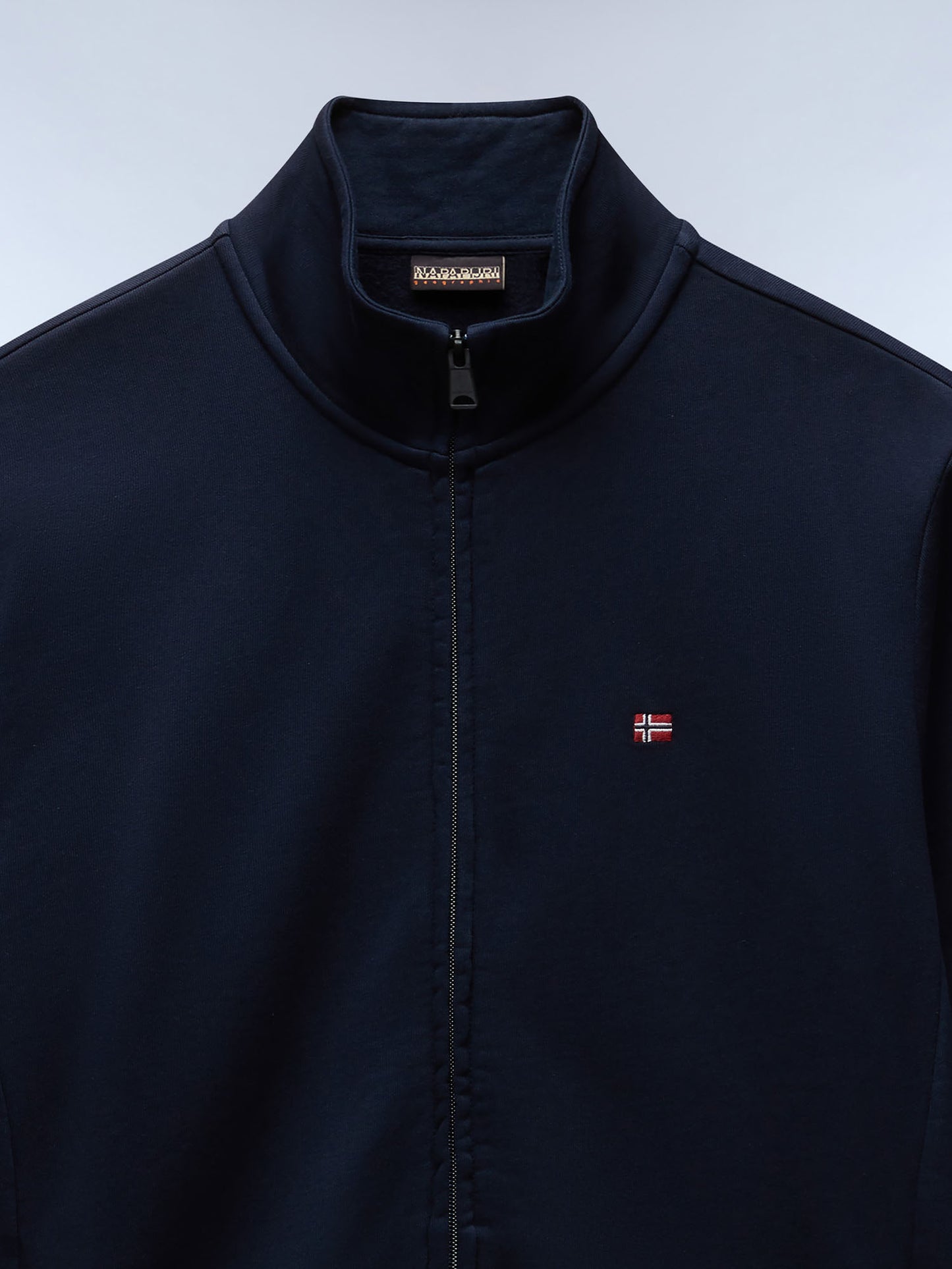 FELPA CON ZIP BALIS NAPAPIJRI DA UOMO BLU