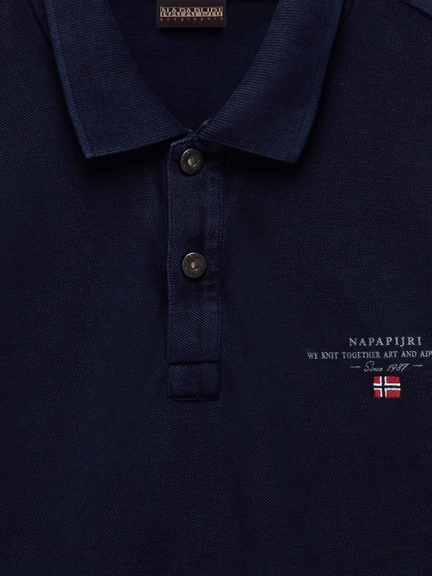 T-shirt Elbas Ss 4 di Napapijri uomo in blu