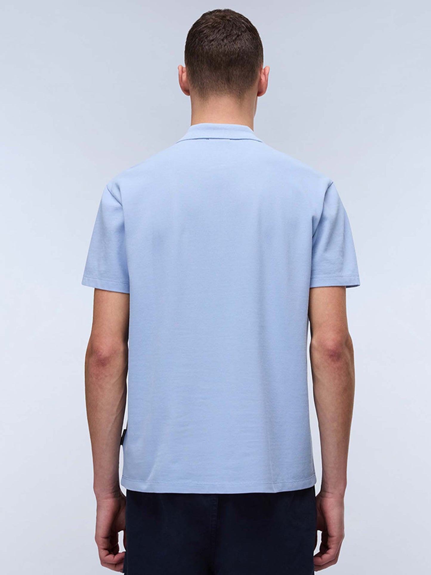 POLO EALIS NAPAPIJRI UOMO CELESTE
