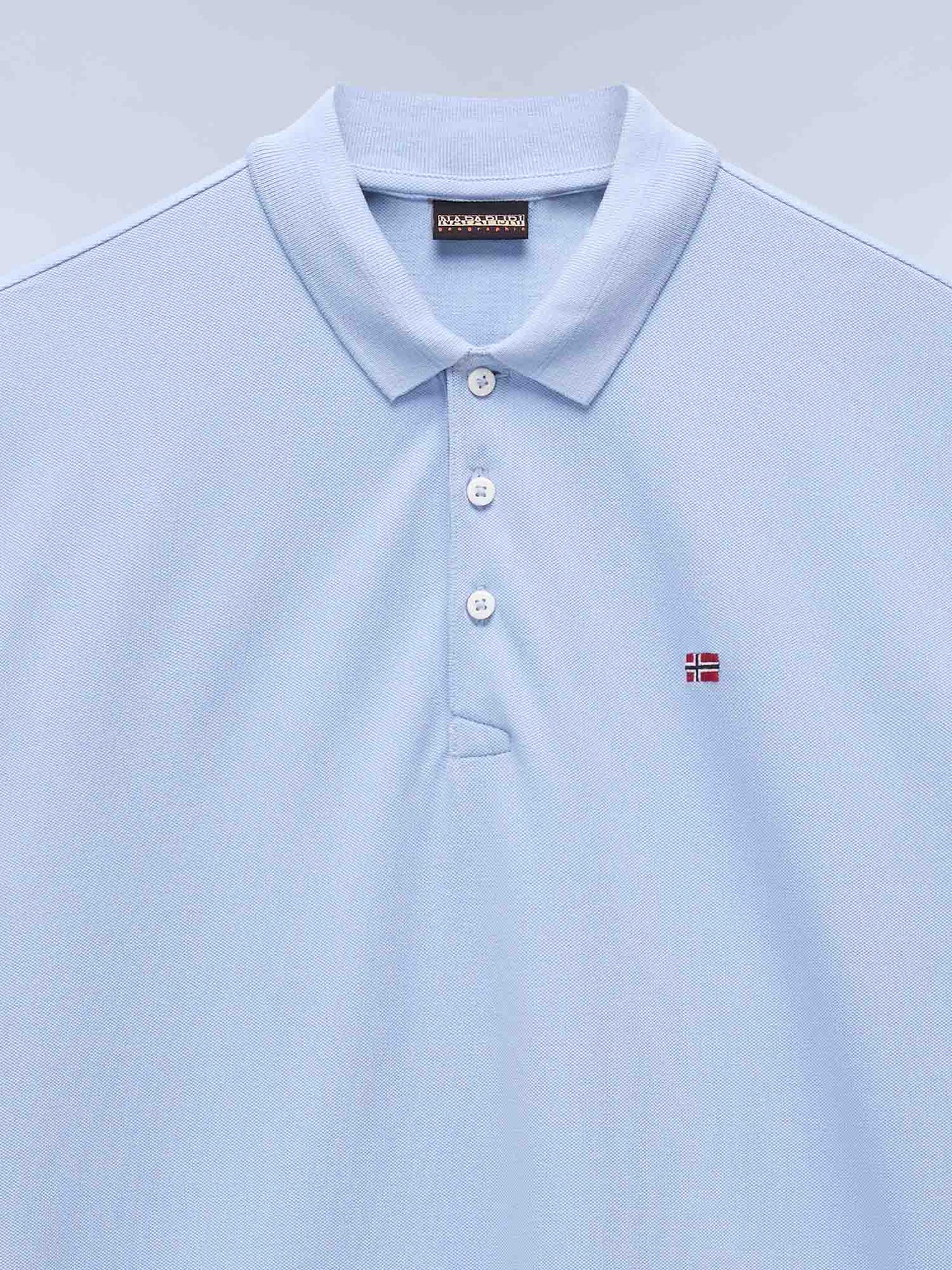 POLO EALIS NAPAPIJRI UOMO CELESTE
