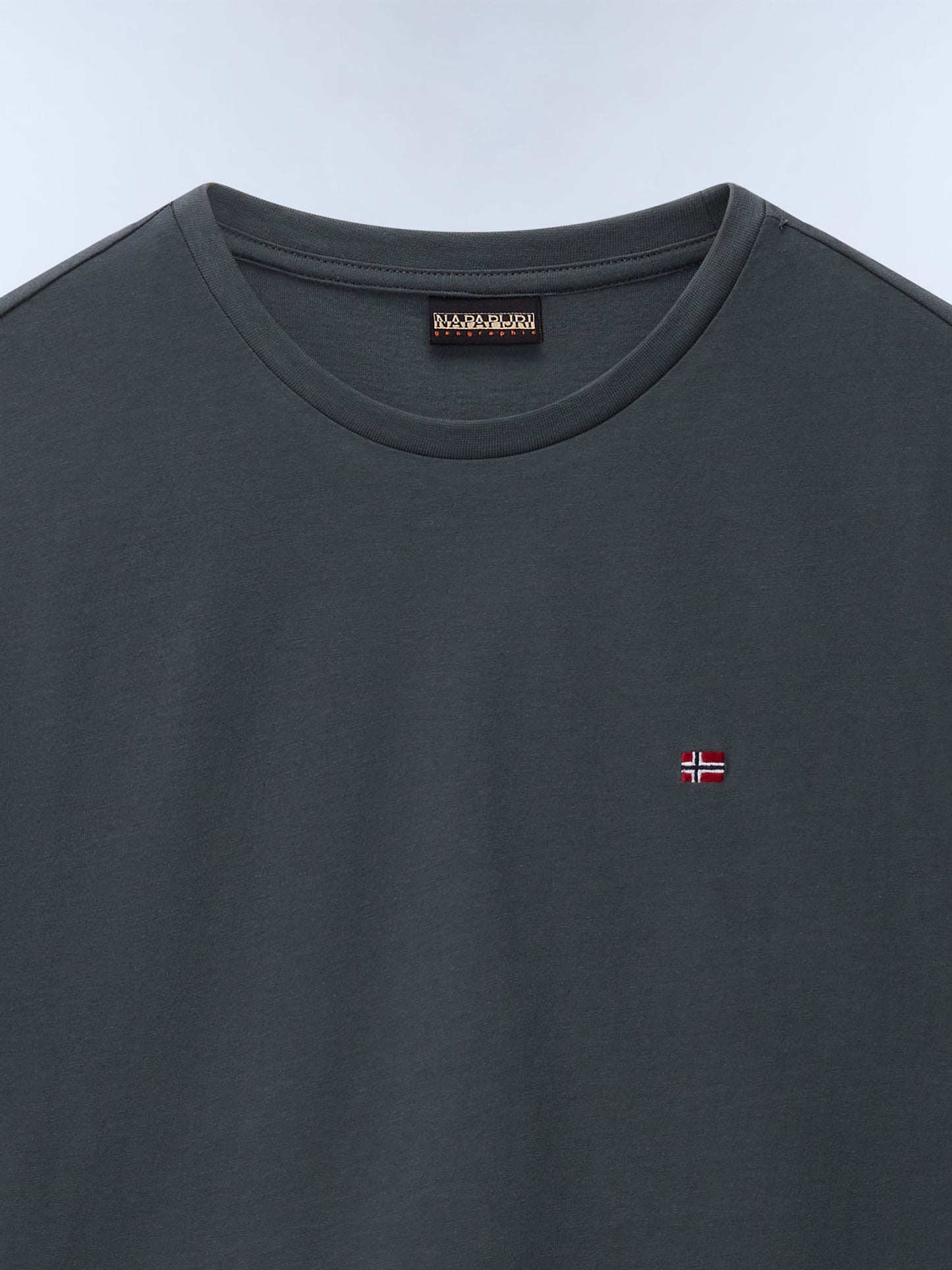 T-SHIRT SALIS NAPAPIJRI DA UOMO VERDE