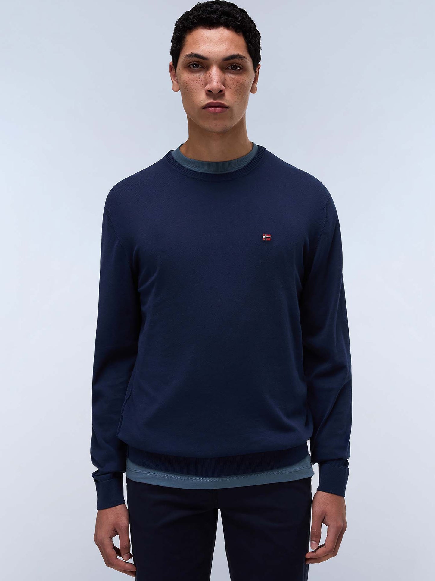 MAGLIA DECATUR 5 NAPAPIJRI UOMO BLU