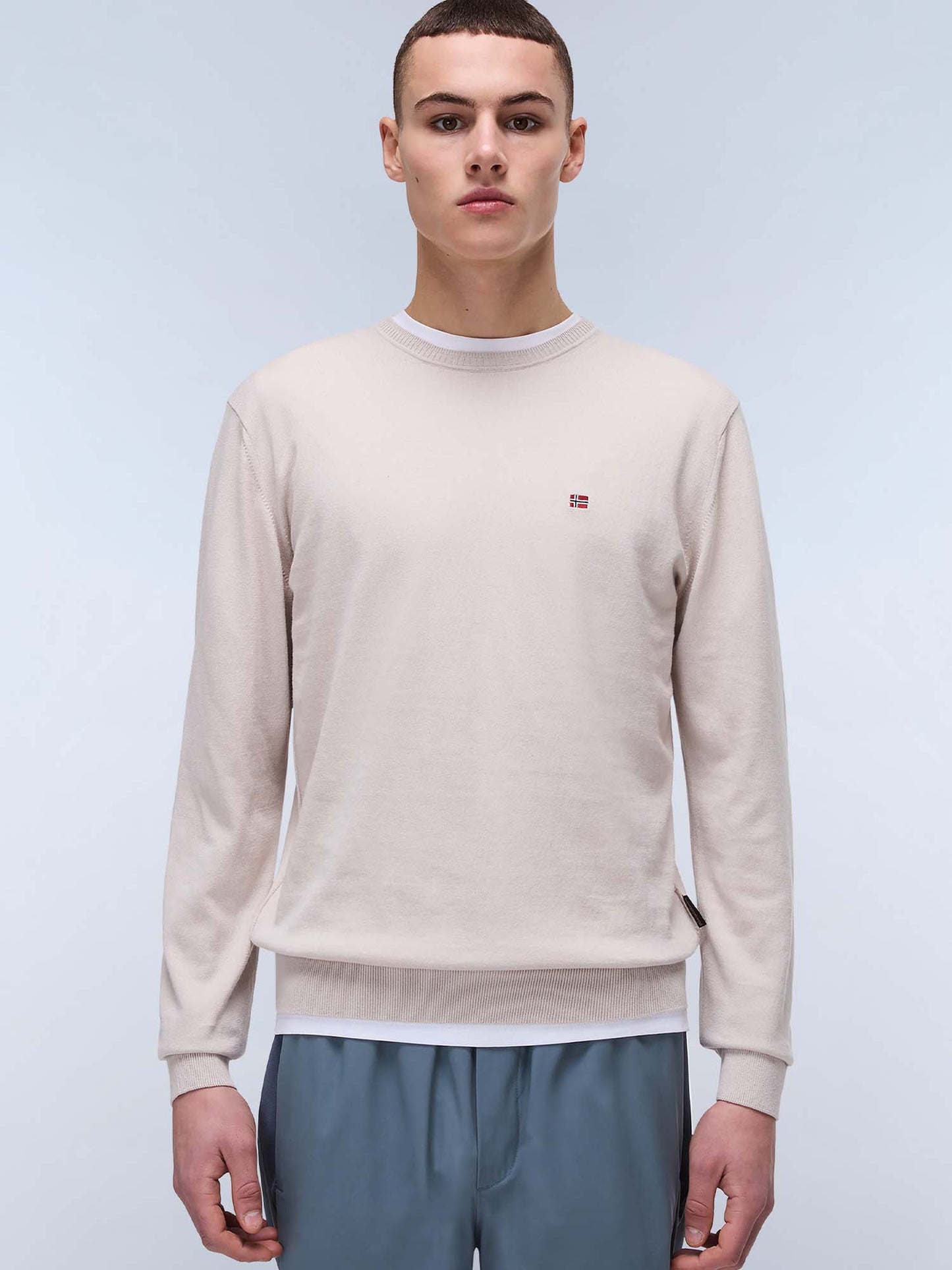 MAGLIA DECATUR 5 NAPAPIJRI UOMO PANNA