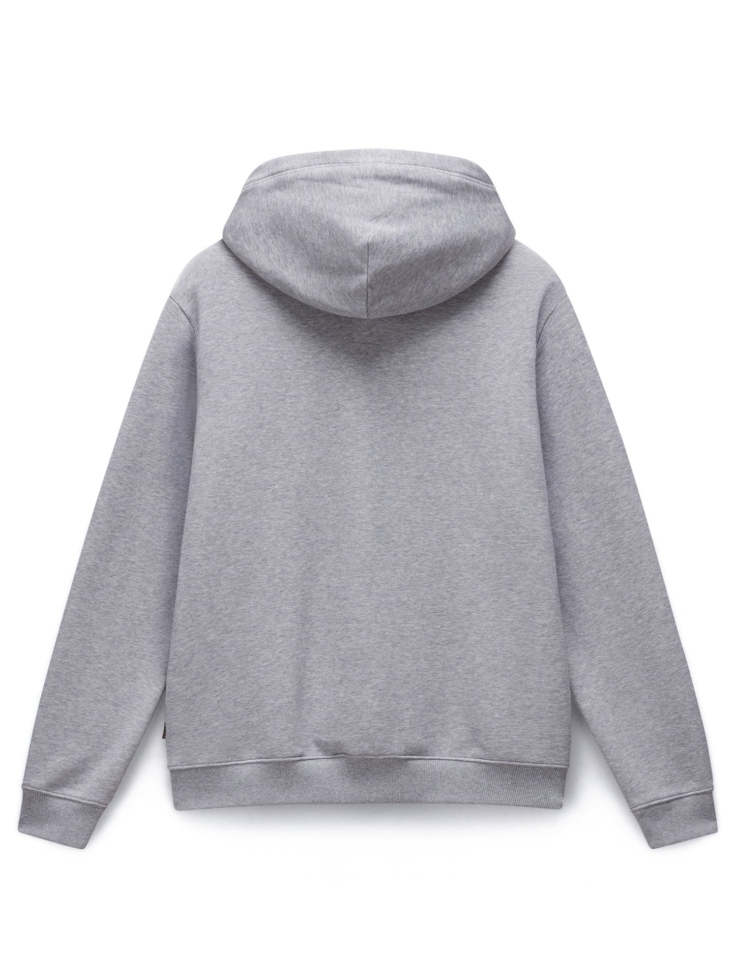 FELPA CON CAPPUCCIO BOX LOGO NAPAPIJRI DA UOMO GRIGIO