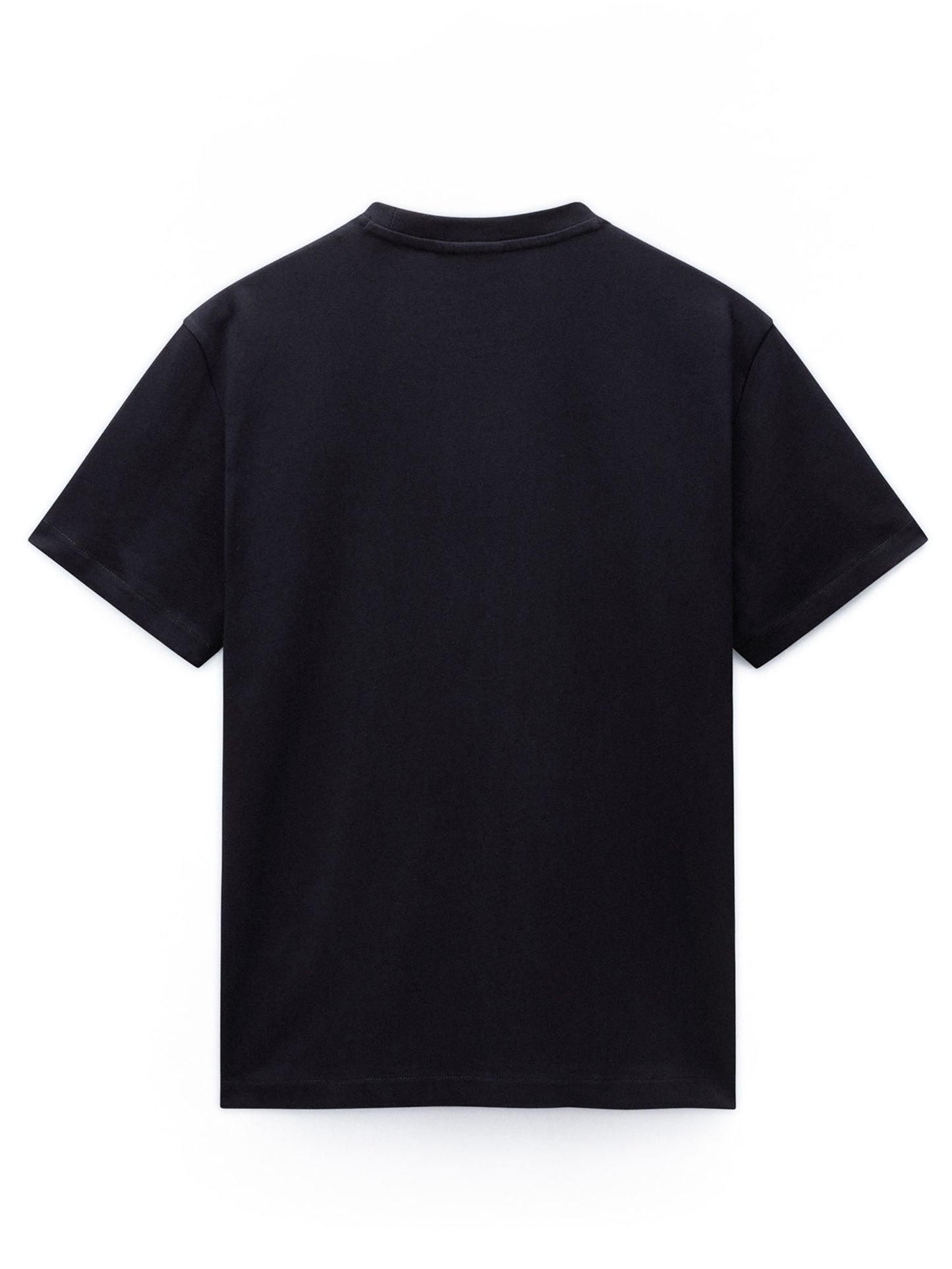 T-SHIRT BOX LOGO NAPAPIJRI DA UOMO NERO