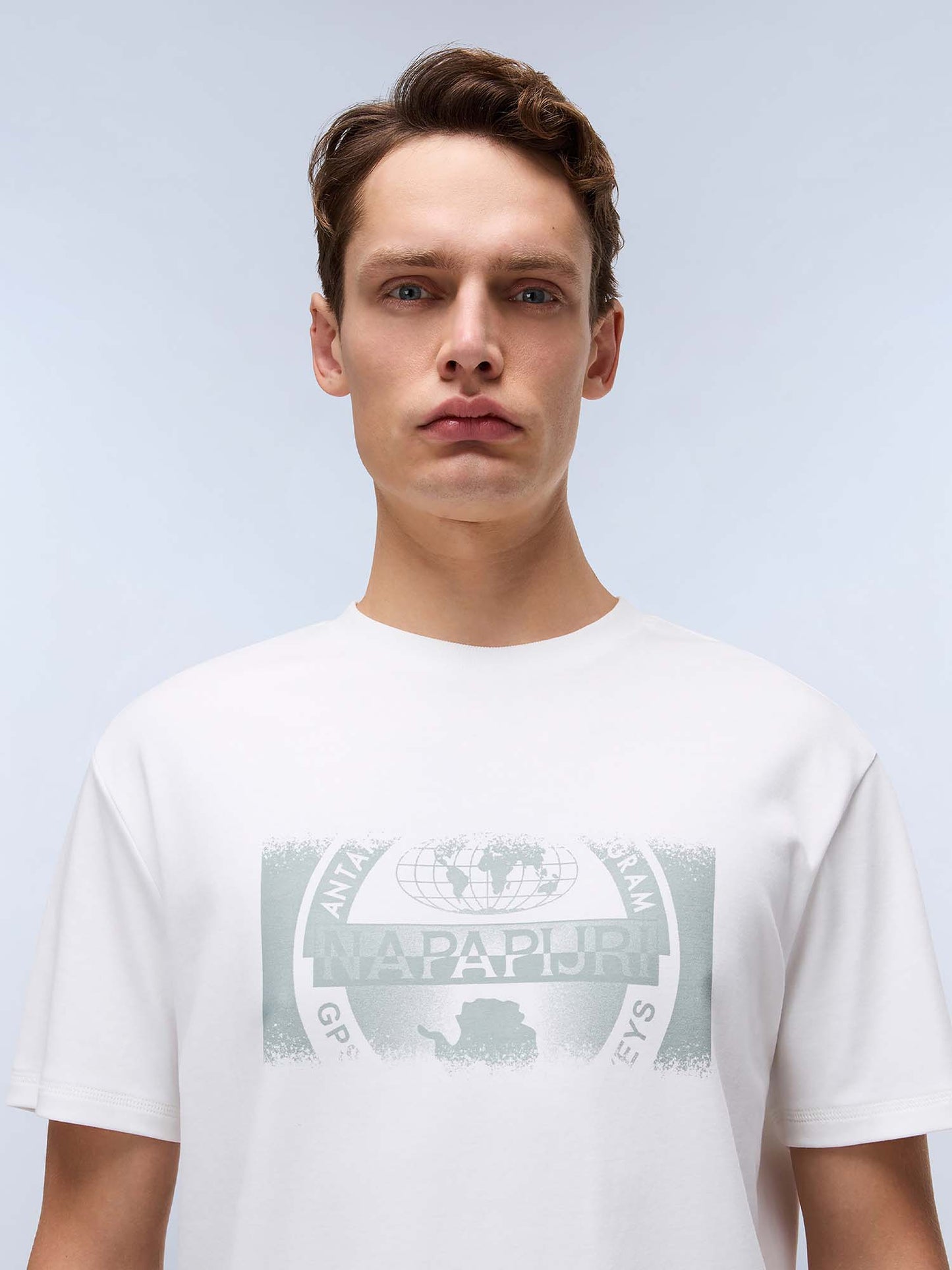 T-SHIRT S-VANNI NAPAPIJRI DA UOMO BIANCO