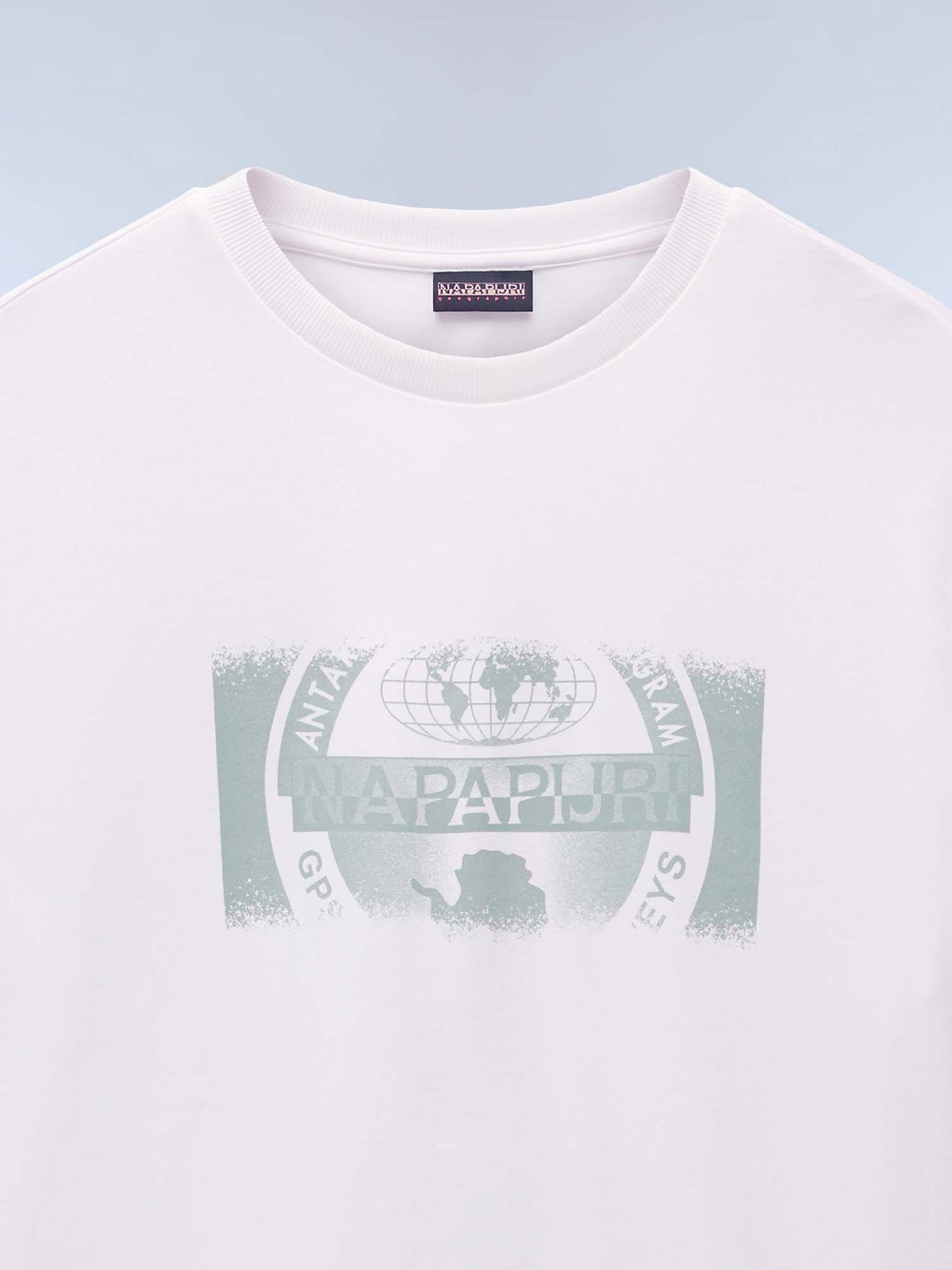 T-SHIRT S-VANNI NAPAPIJRI DA UOMO BIANCO