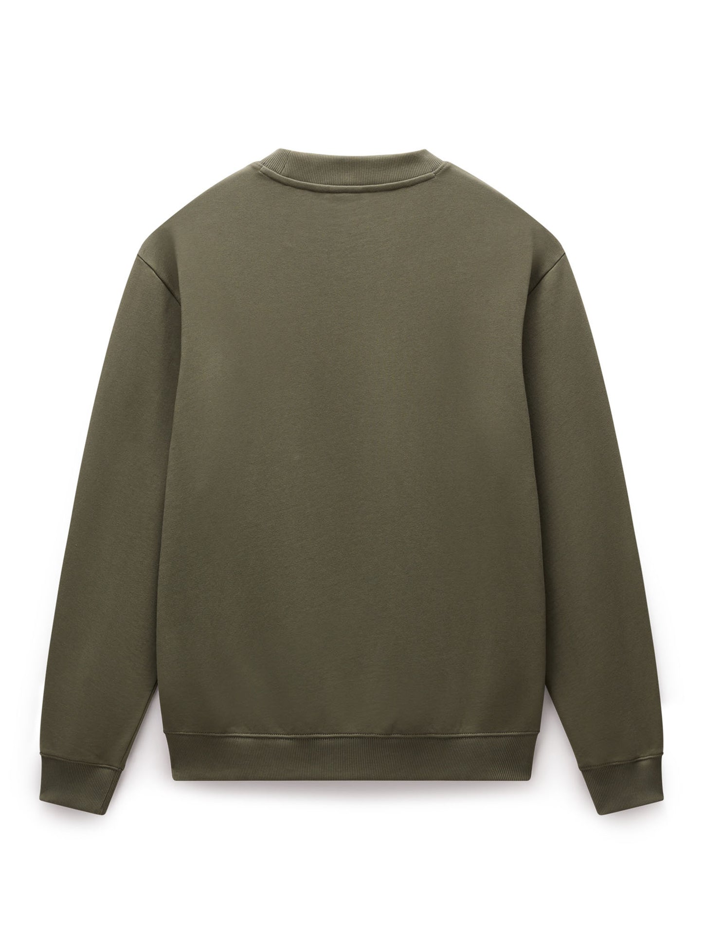 FELPA GIROCOLLO SMALLBOX NAPAPIJRI DA UOMO VERDE