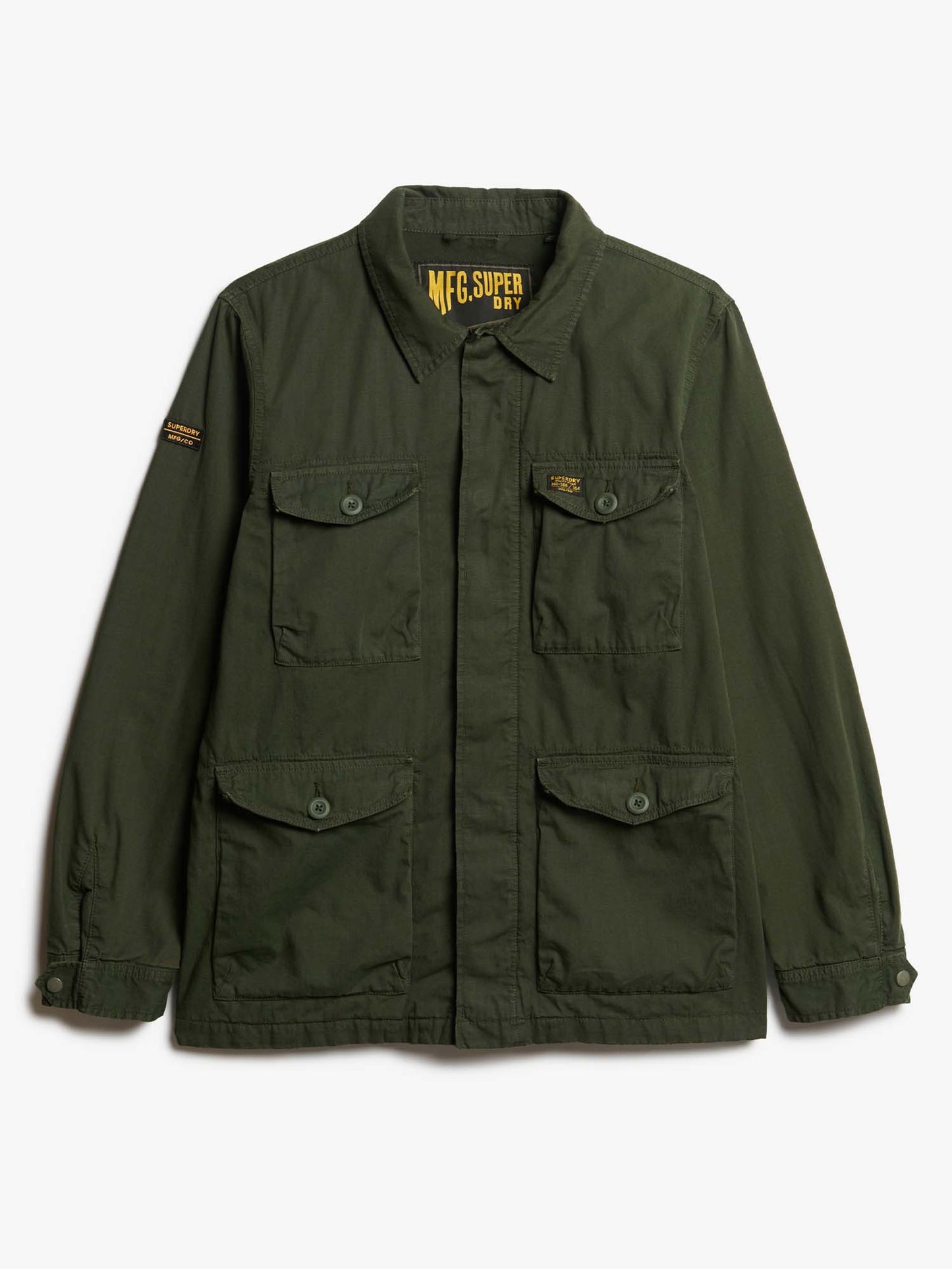 SUPERDRY MILITARY FI - OLIVA