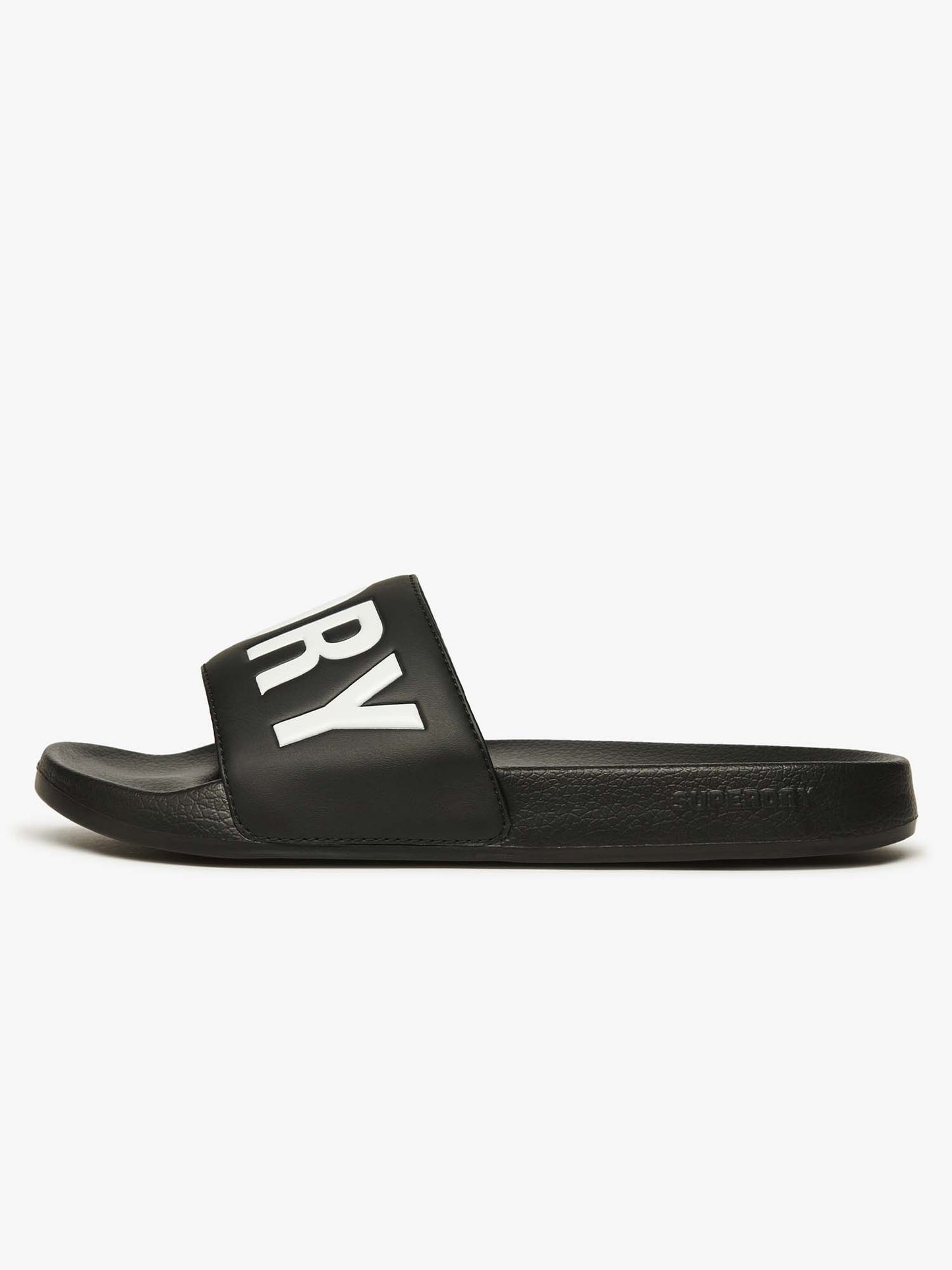 CIABATTA GRAPHIC POO SUPERDRY UOMO NERO-BIANCO