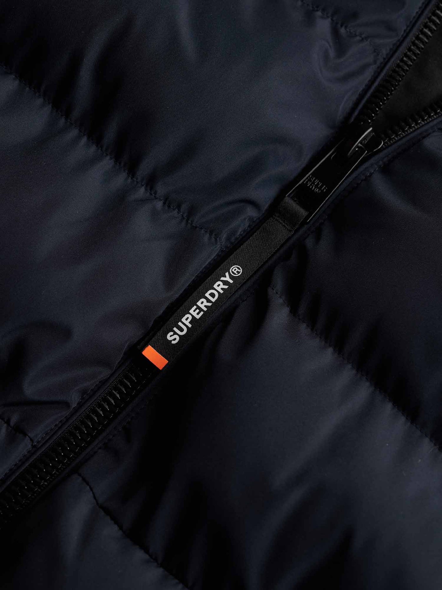 GIUBBINO SPORT CON CAPPUCCIO SUPERDRY DA UOMO BLU