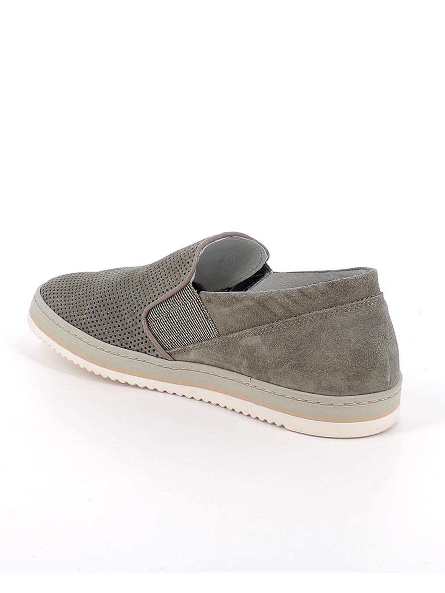 Mocassino verde da uomo IGI&CO Brando in pelle scamosciata