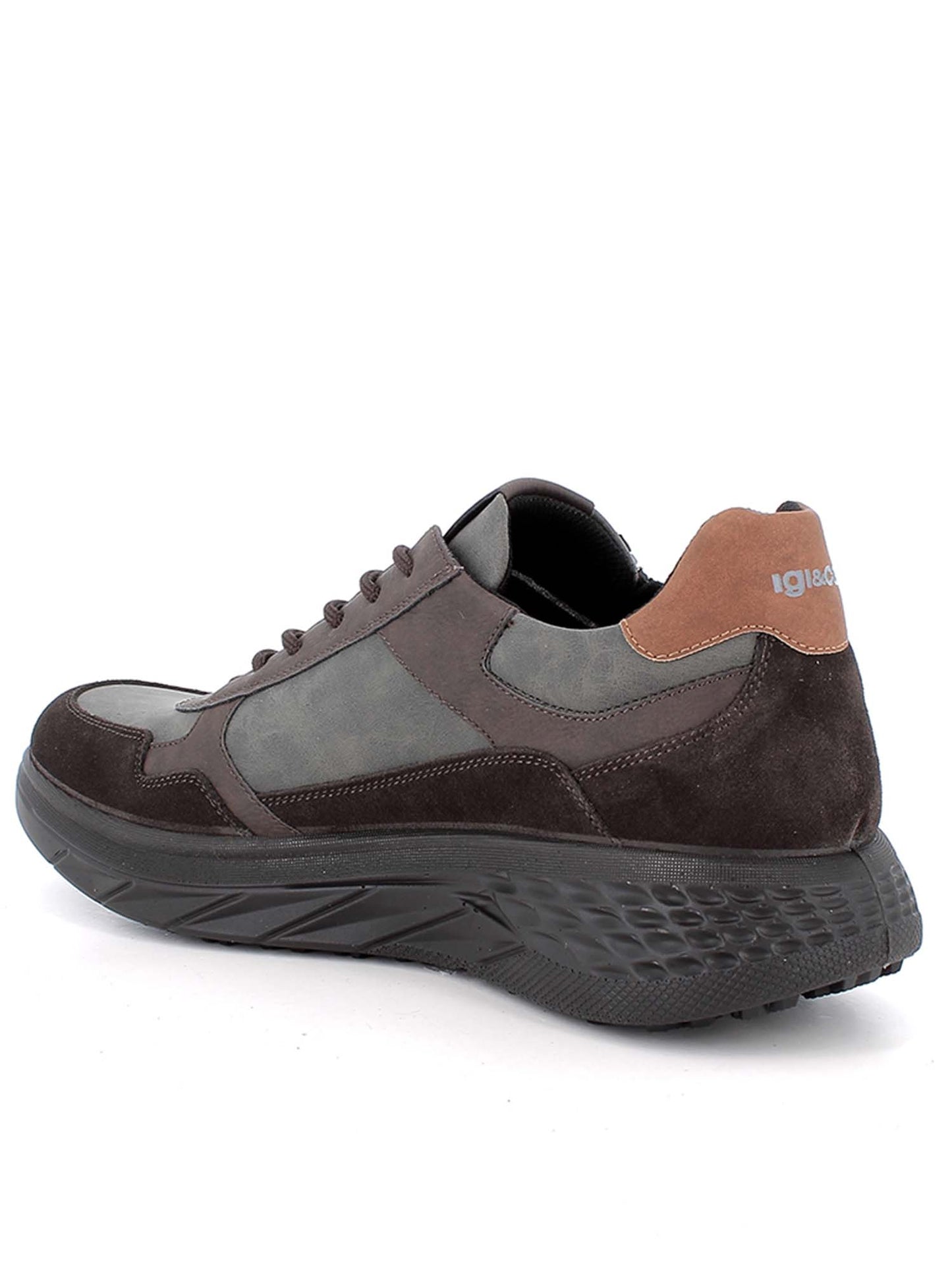 Igi&Co Edgard, sneakers da uomo marroni