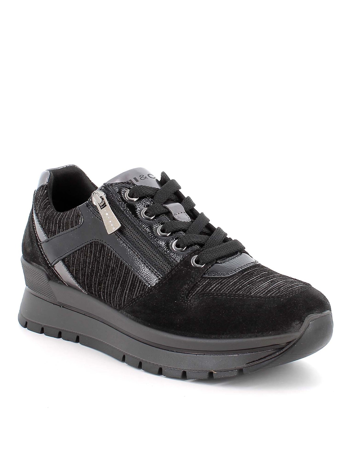SNEAKERS ANIKA IGI&CO DA DONNA NERO