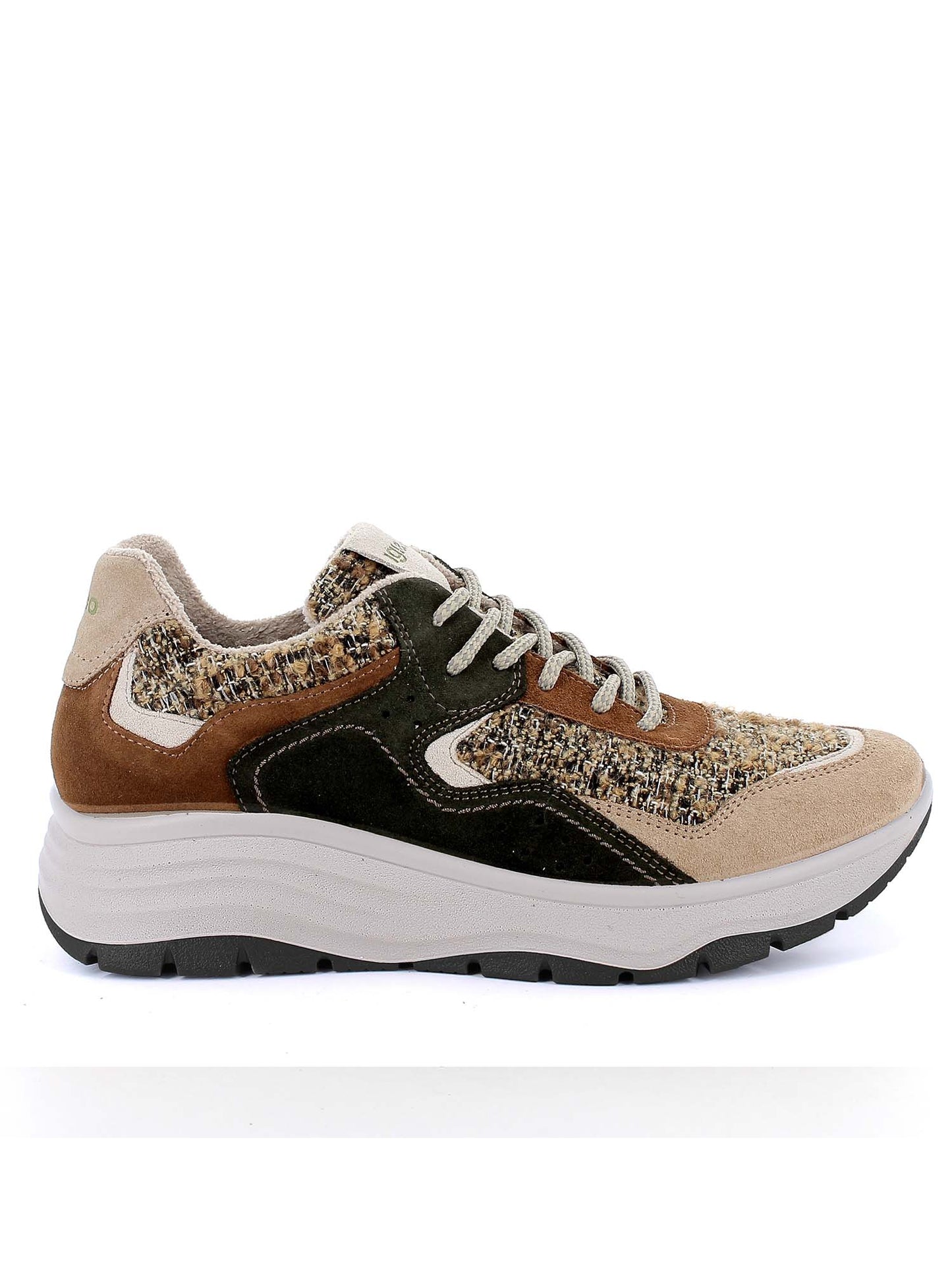 SNEAKERS KELLY CON ZEPPA IGI&CO DA DONNA BEIGE