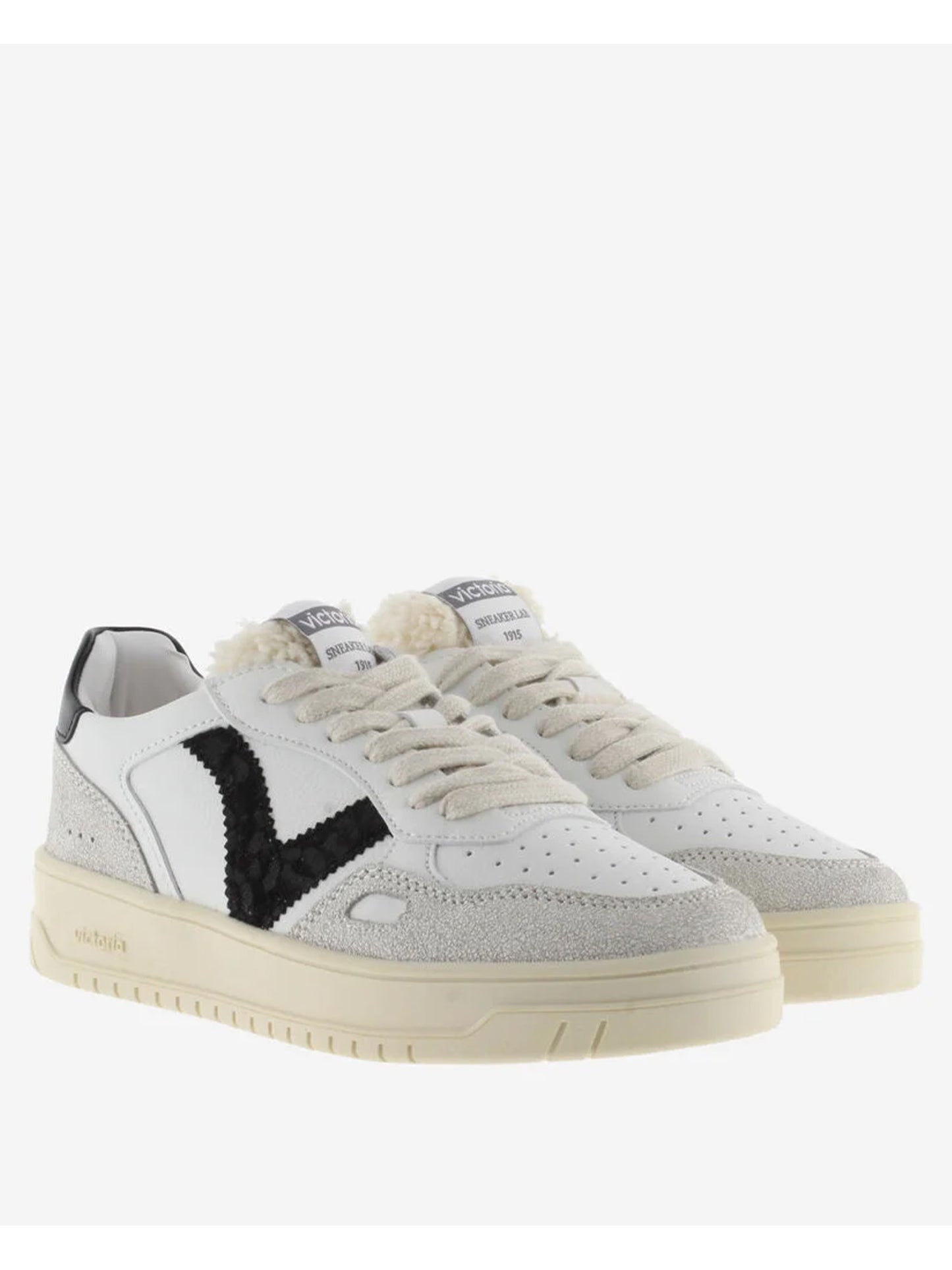 SNEAKERS SEUL VICTORIA DA DONNA BIANCO NERO