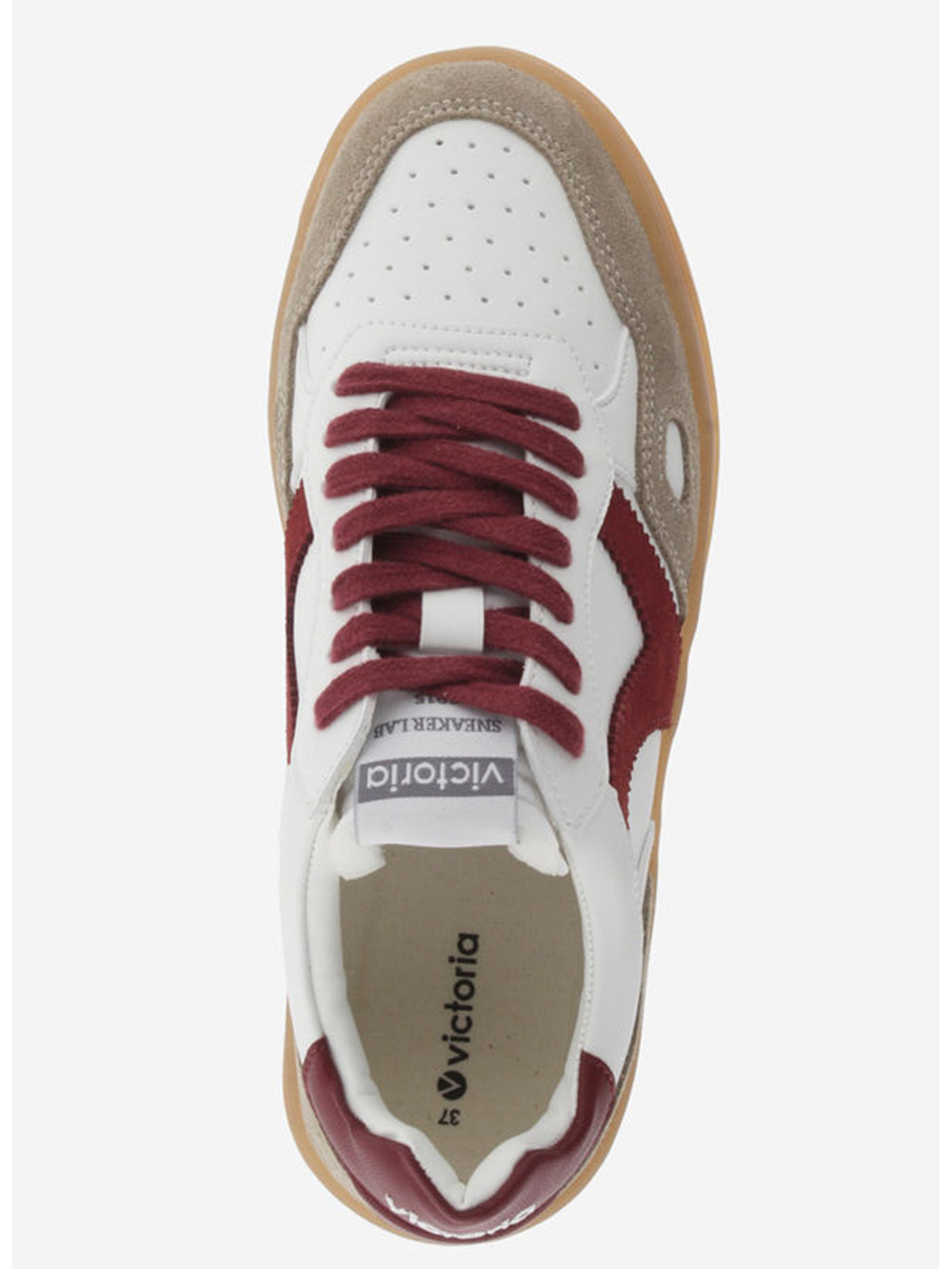 Victoria seul sneakers da donna bordeaux