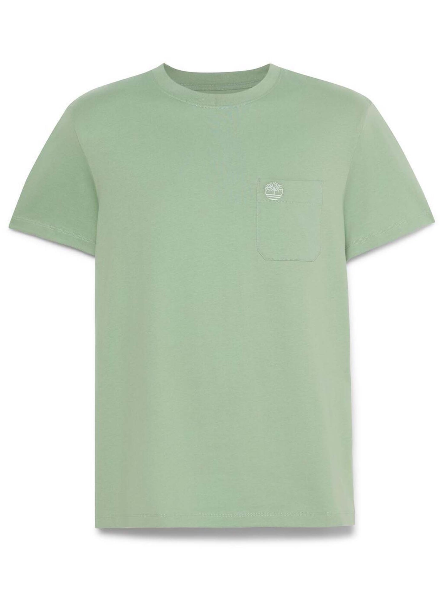T-SHIRT CON TASCA TIMBERLAND UOMO VERDE