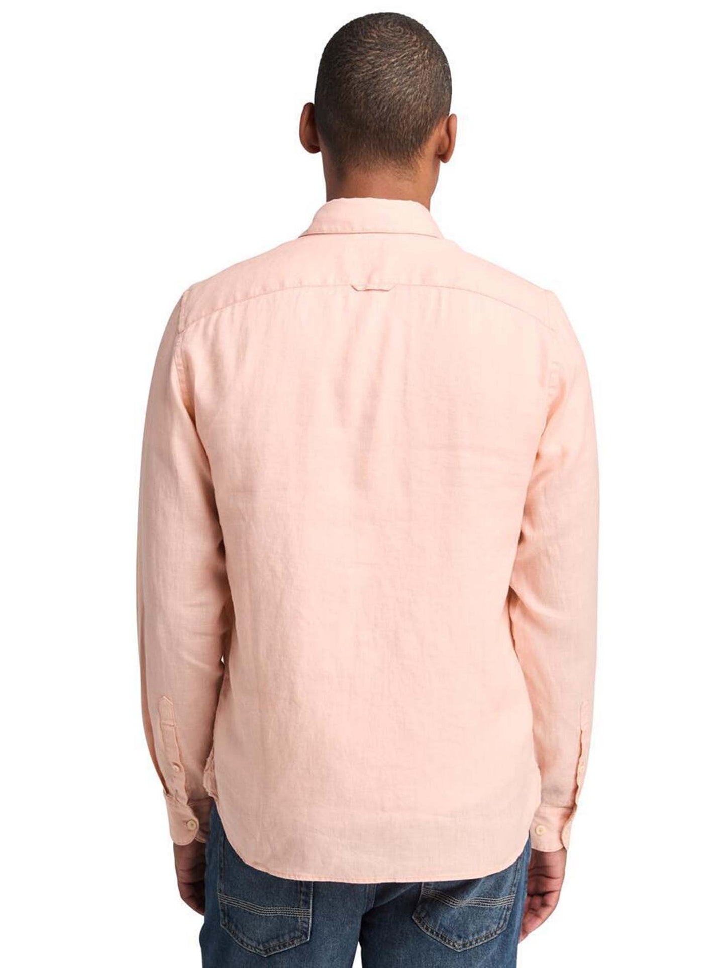 CAMICIA IN LINO TIMBERLAND UOMO ROSA