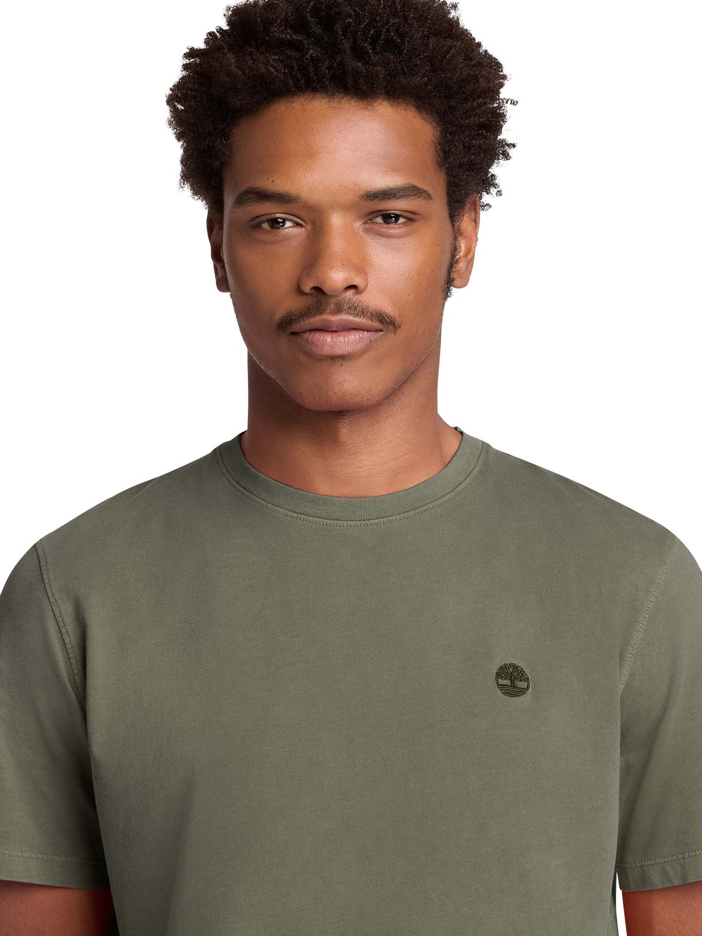 Timberland, t-shirt uomo maniche corte in cotone organico