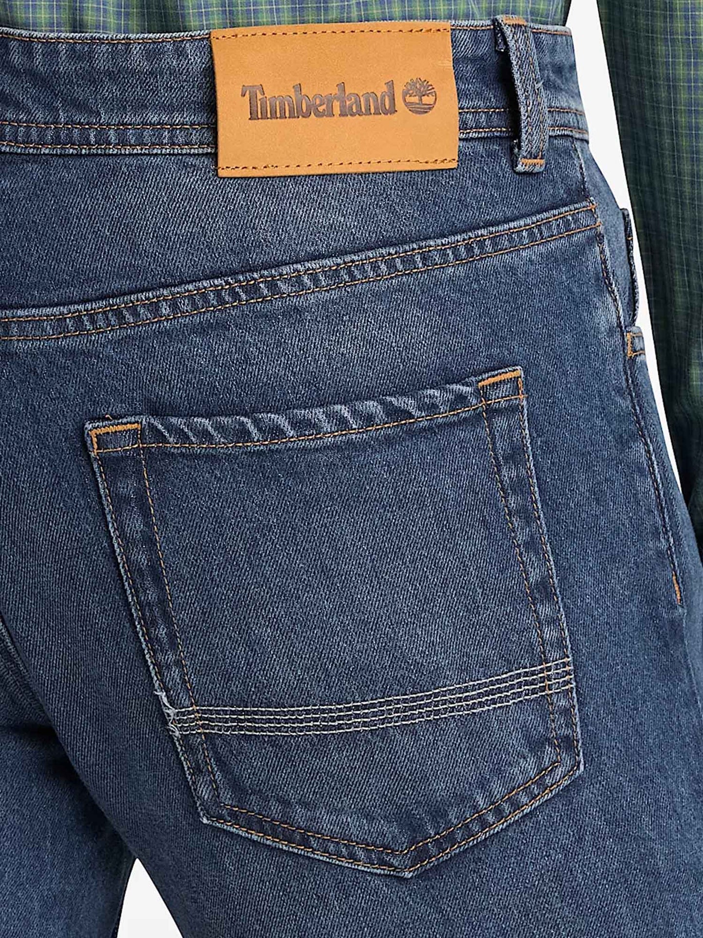 Jeans Sandown Timberland in denim da uomo per la primavera estate