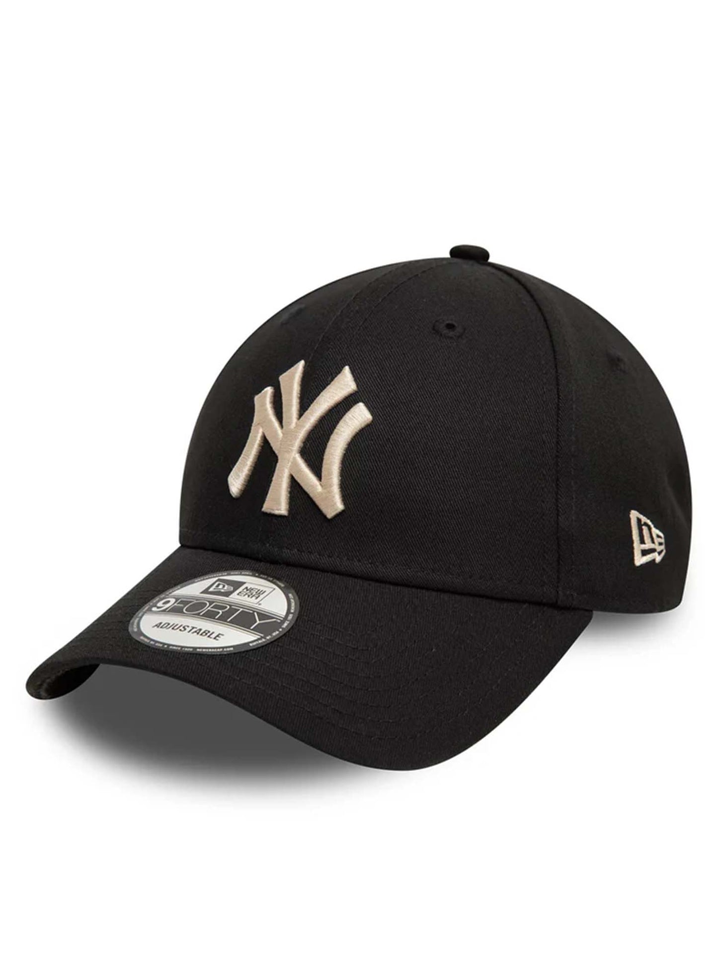 CAPPELLO CON VISIERA NEW ERA UNISEX NERO-BEIGE