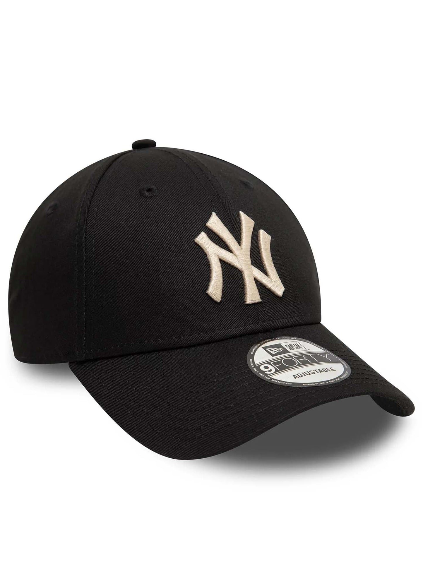 CAPPELLO CON VISIERA NEW ERA UNISEX NERO-BEIGE