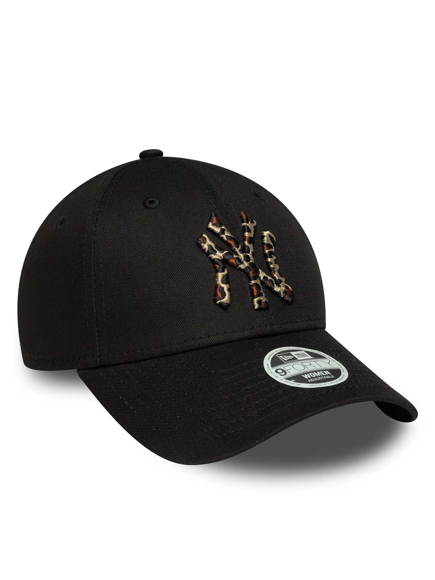 CAPPELLO 940 NY LEOPARD NEW ERA DA DONNA NERO