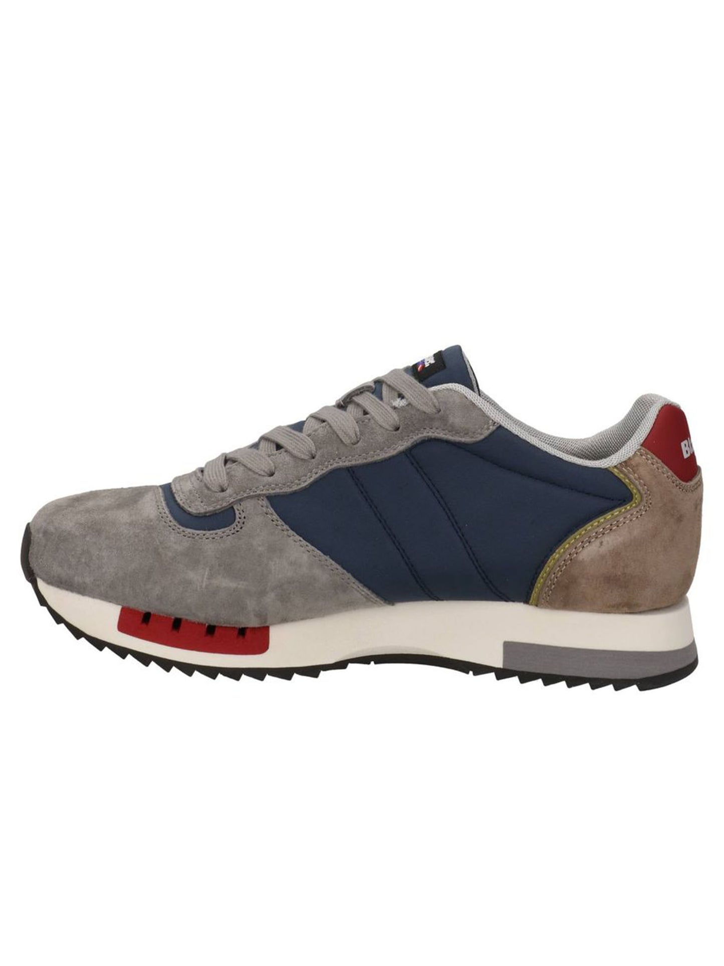 Sneakers Blauer Queens01 Nub in pelle e scamosciato grigie da uomo