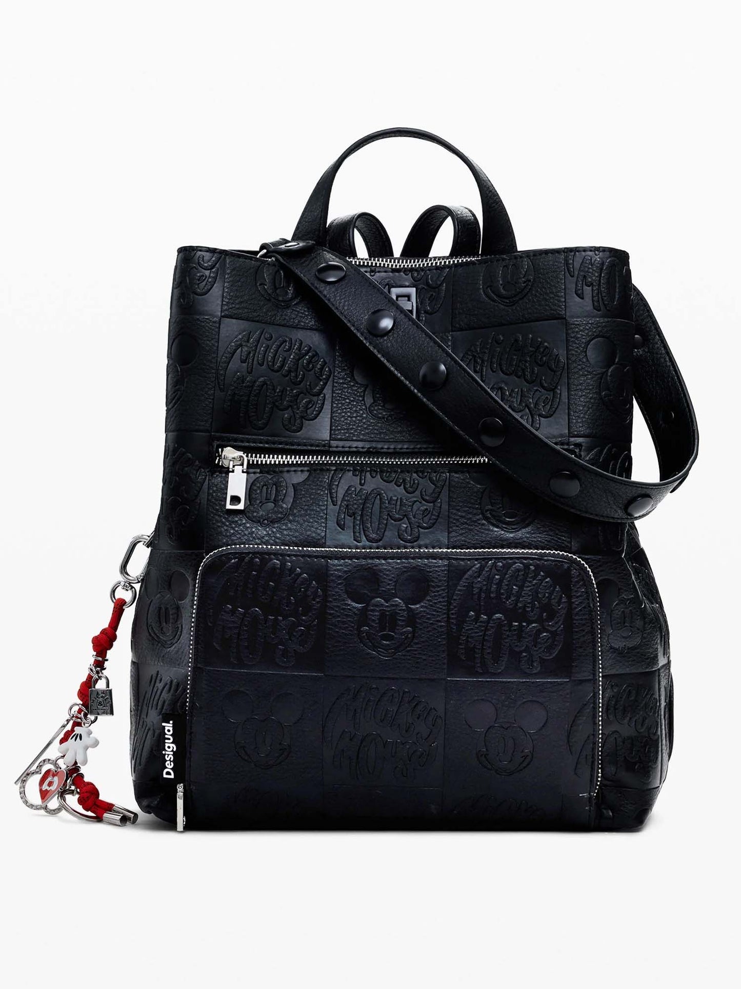 ZAINO ALL MICKEY DESIGUAL DONNA NERO