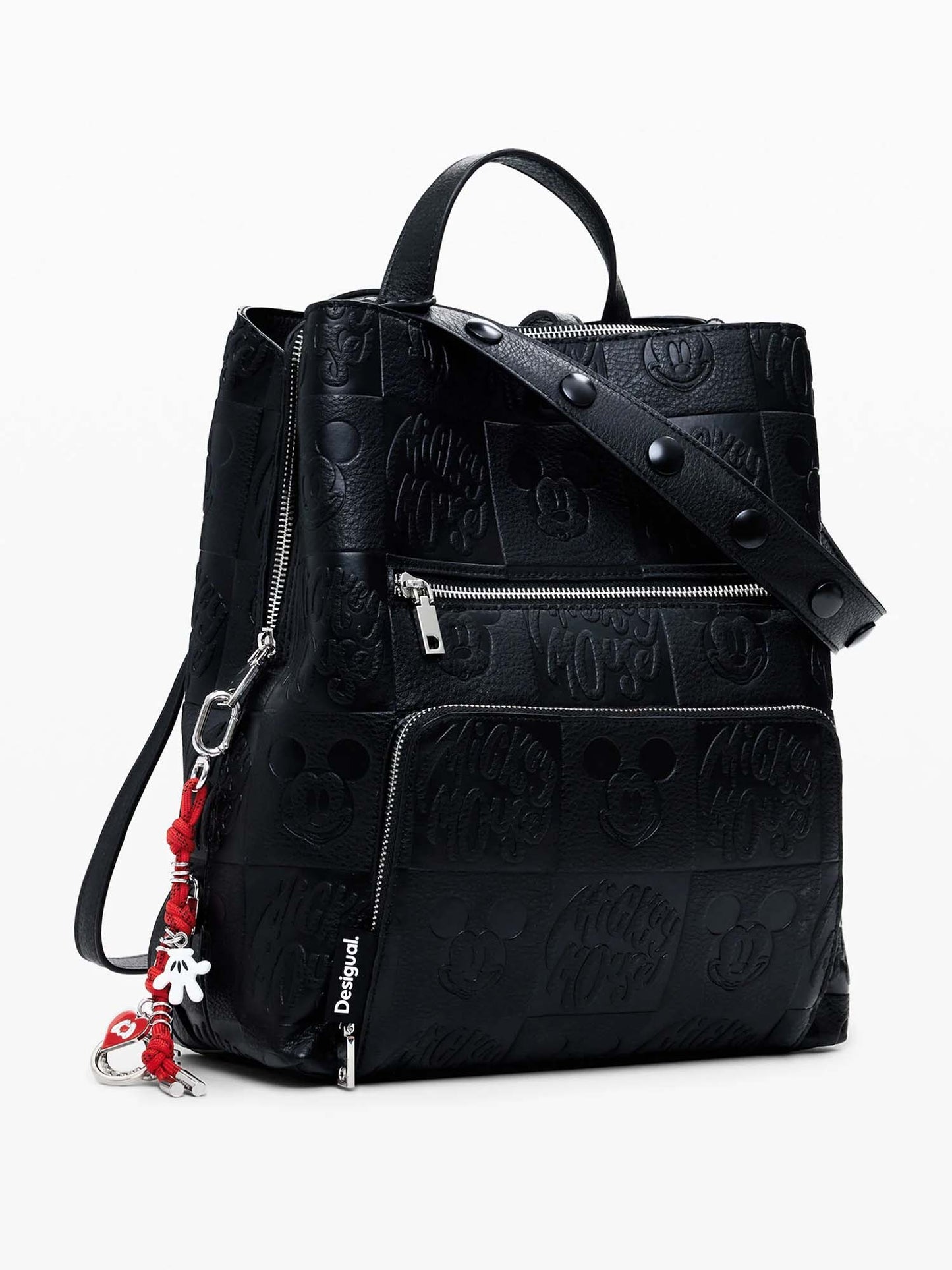 ZAINO ALL MICKEY DESIGUAL DONNA NERO
