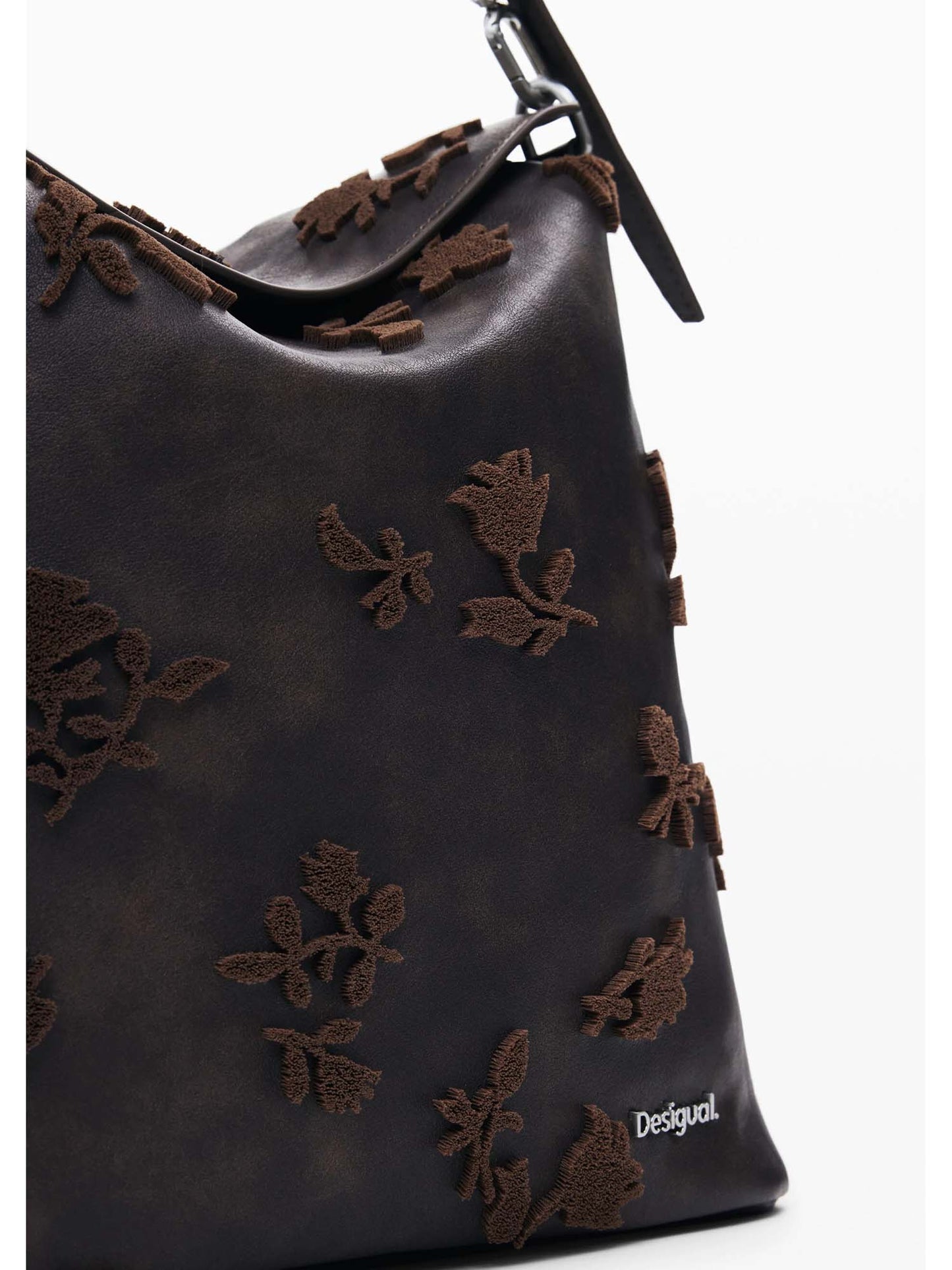 ZAINO CONVERTIBILE STENCIL FLO DESIGUAL DONNA CIOCCOLATO