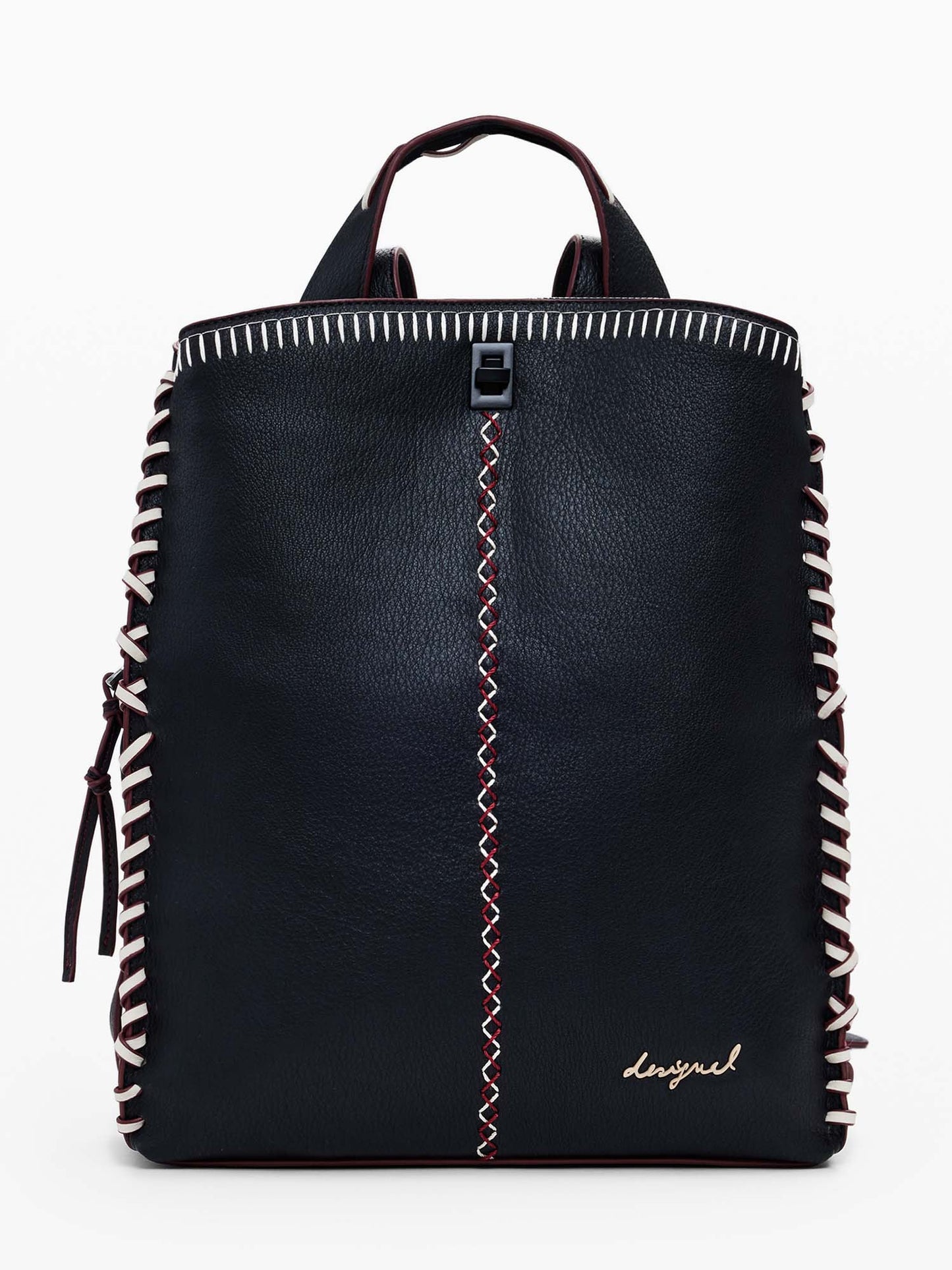 ZAINO MANHATTAN DESIGUAL DONNA NERO