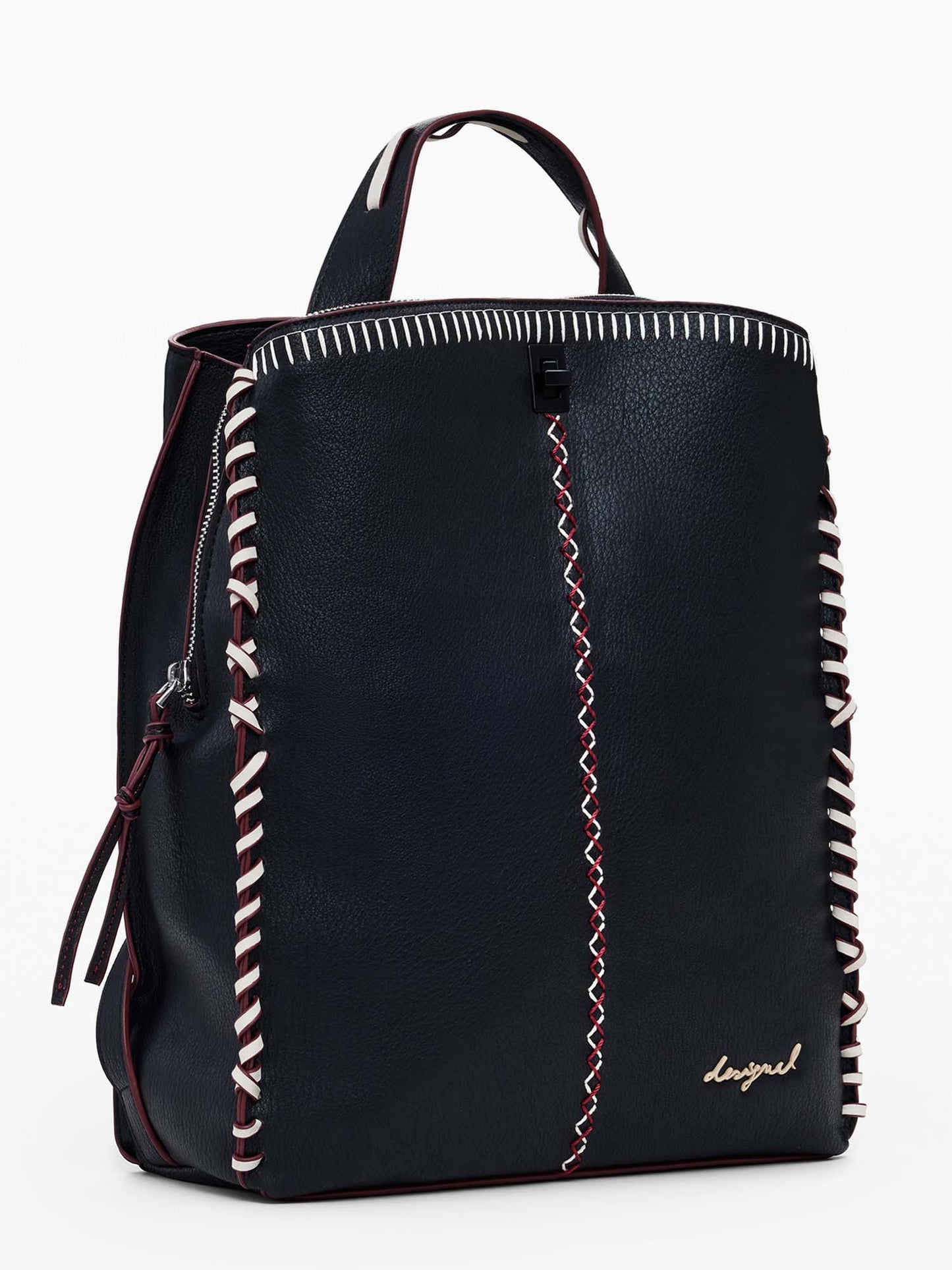 ZAINO MANHATTAN DESIGUAL DONNA NERO