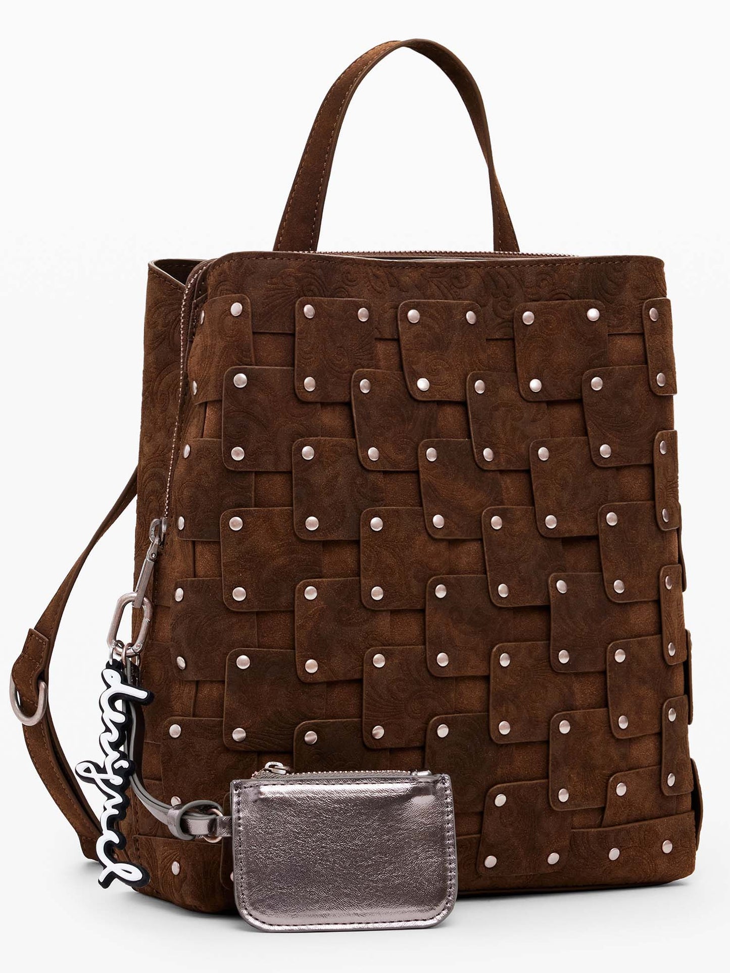 ZAINO NEW PATCH DESIGUAL DONNA CIOCCOLATO