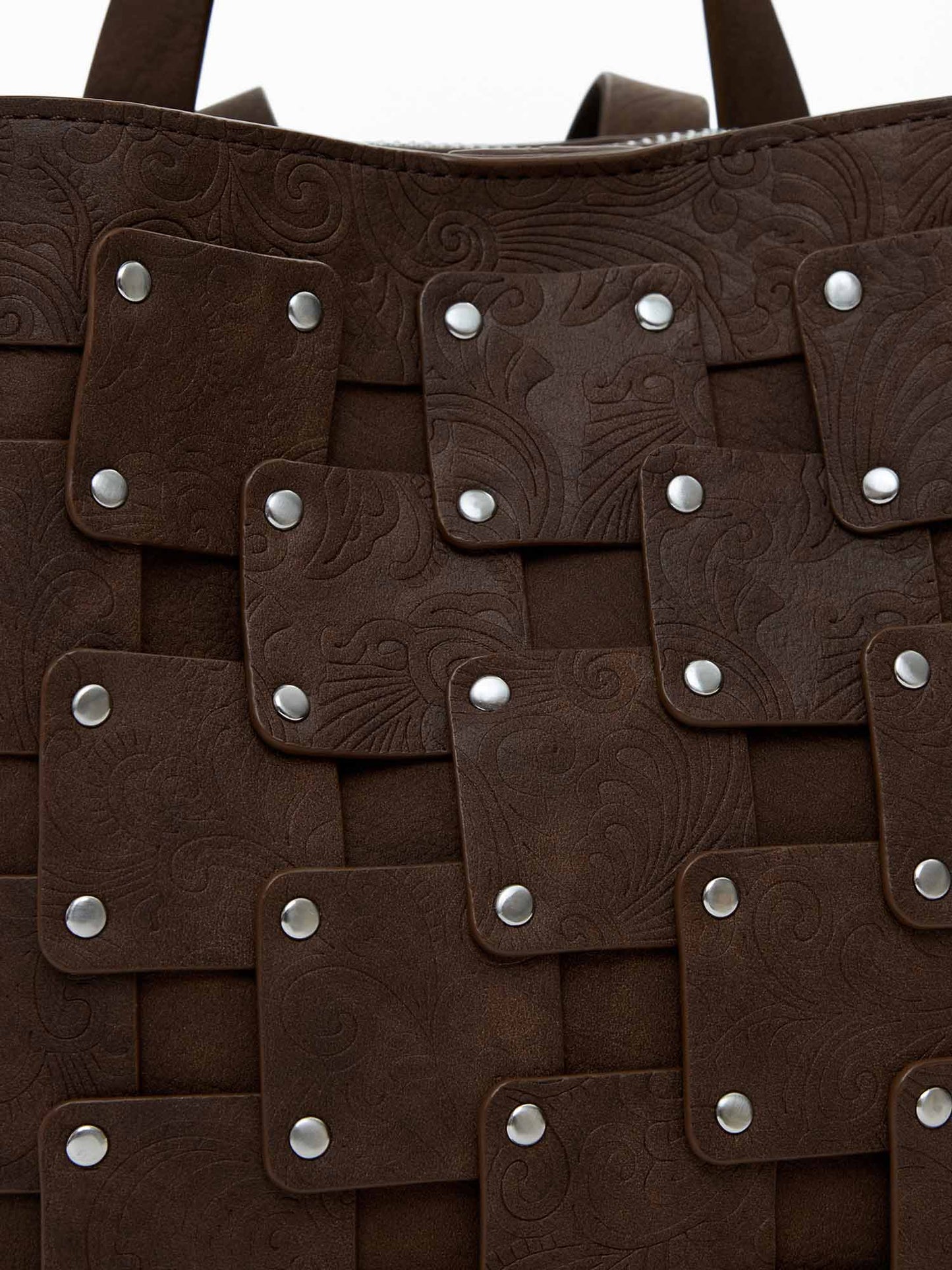 ZAINO NEW PATCH DESIGUAL DONNA CIOCCOLATO