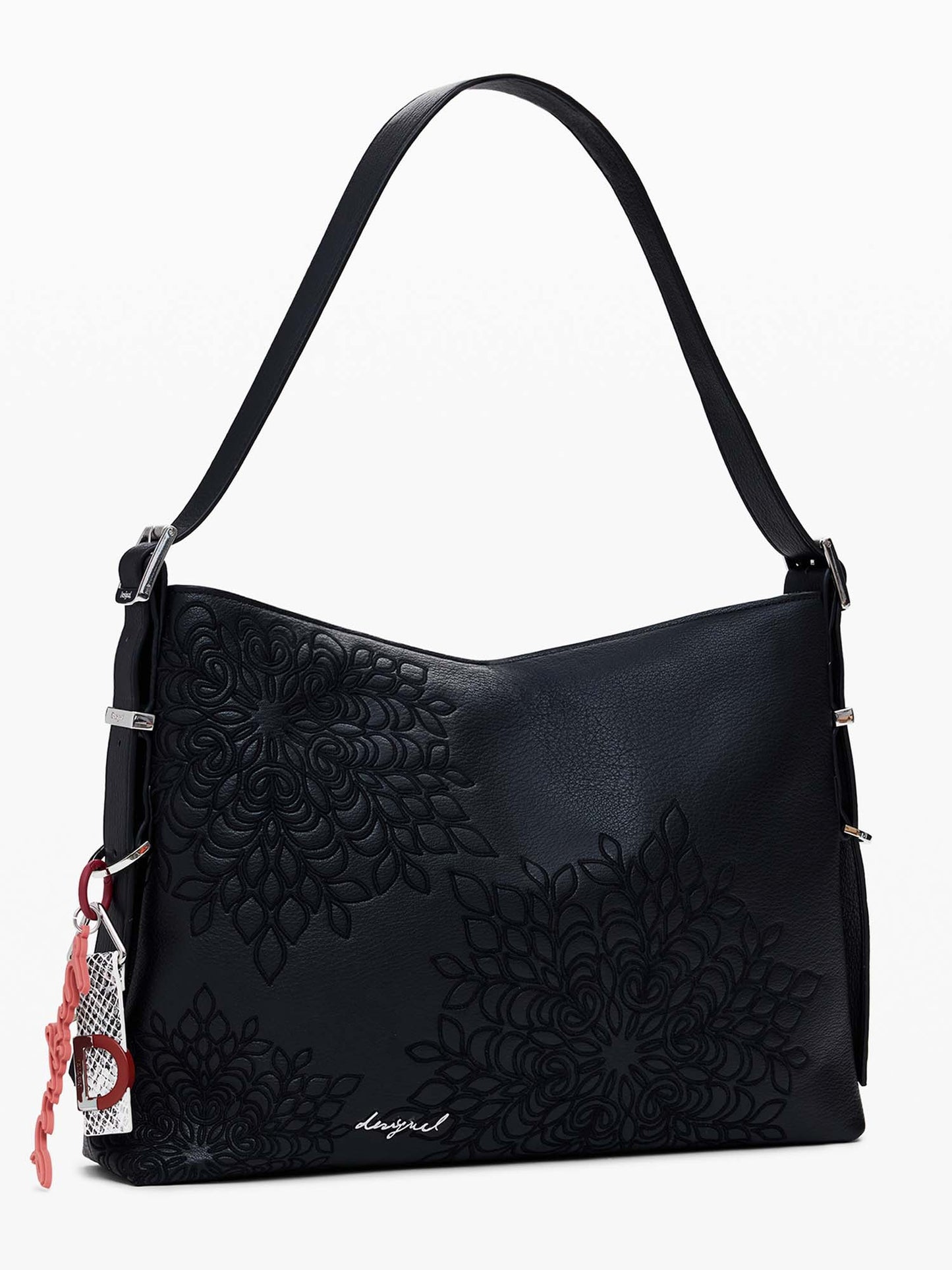 BORSA SIERRA DESIGUAL DONNA NERO
