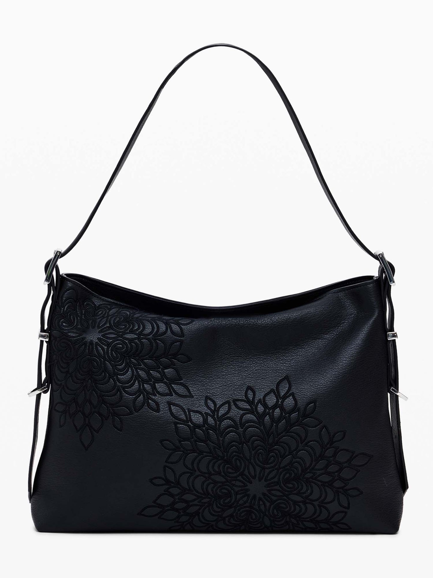BORSA SIERRA DESIGUAL DONNA NERO
