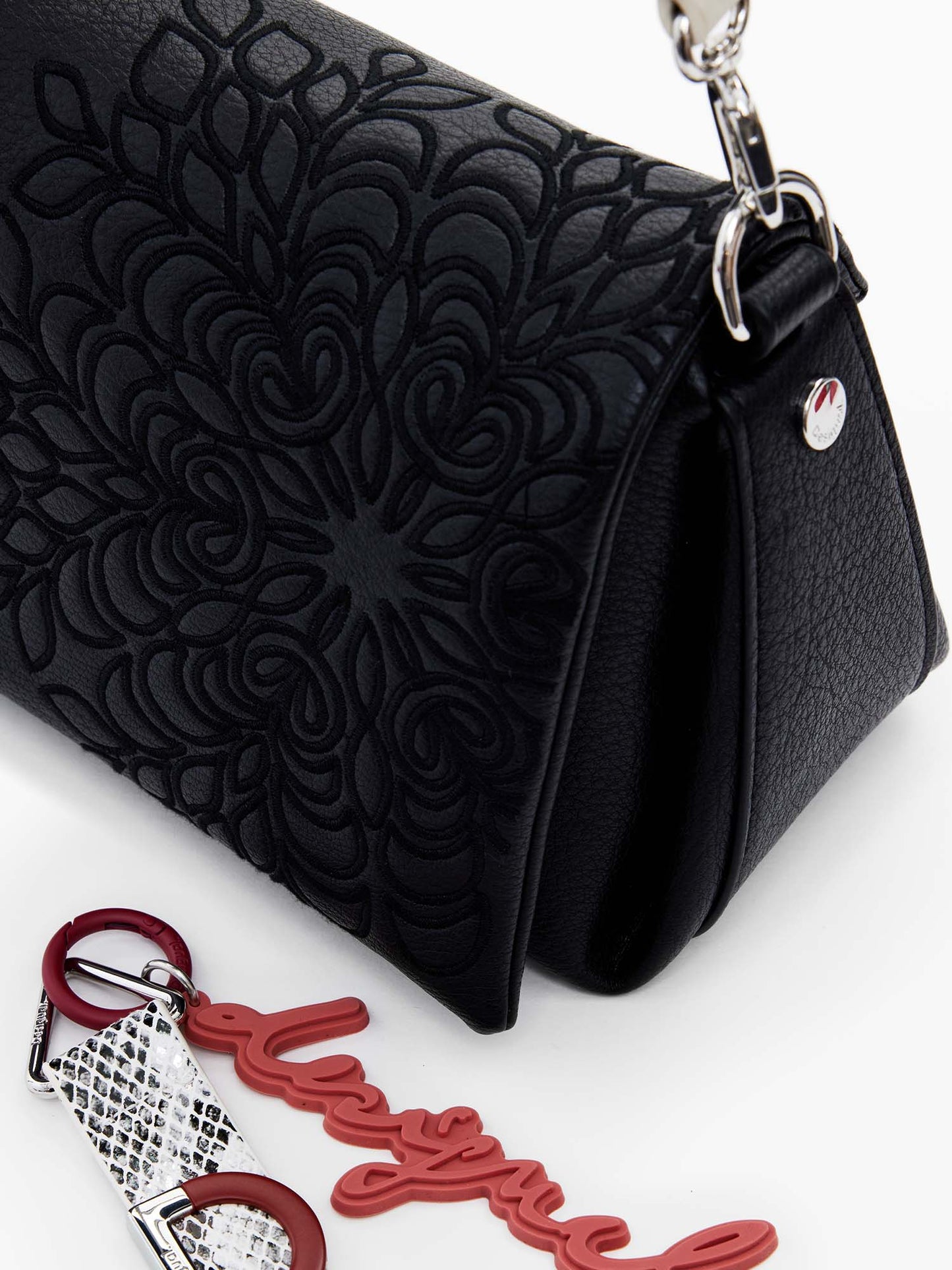 BORSA SIERRA DESIGUAL DONNA NERO