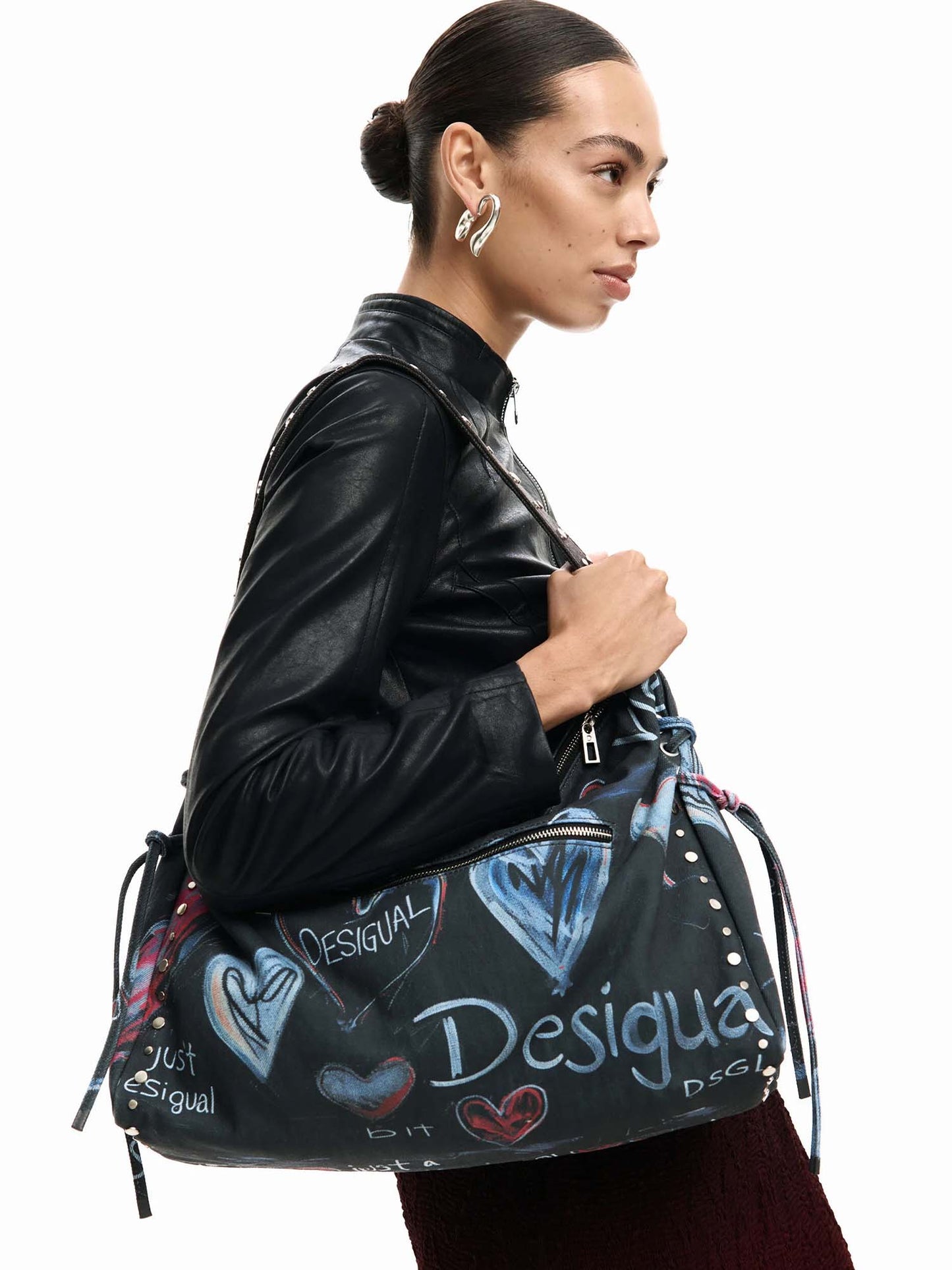 Borsa multicolore Desigual da donna per la primavera-estate