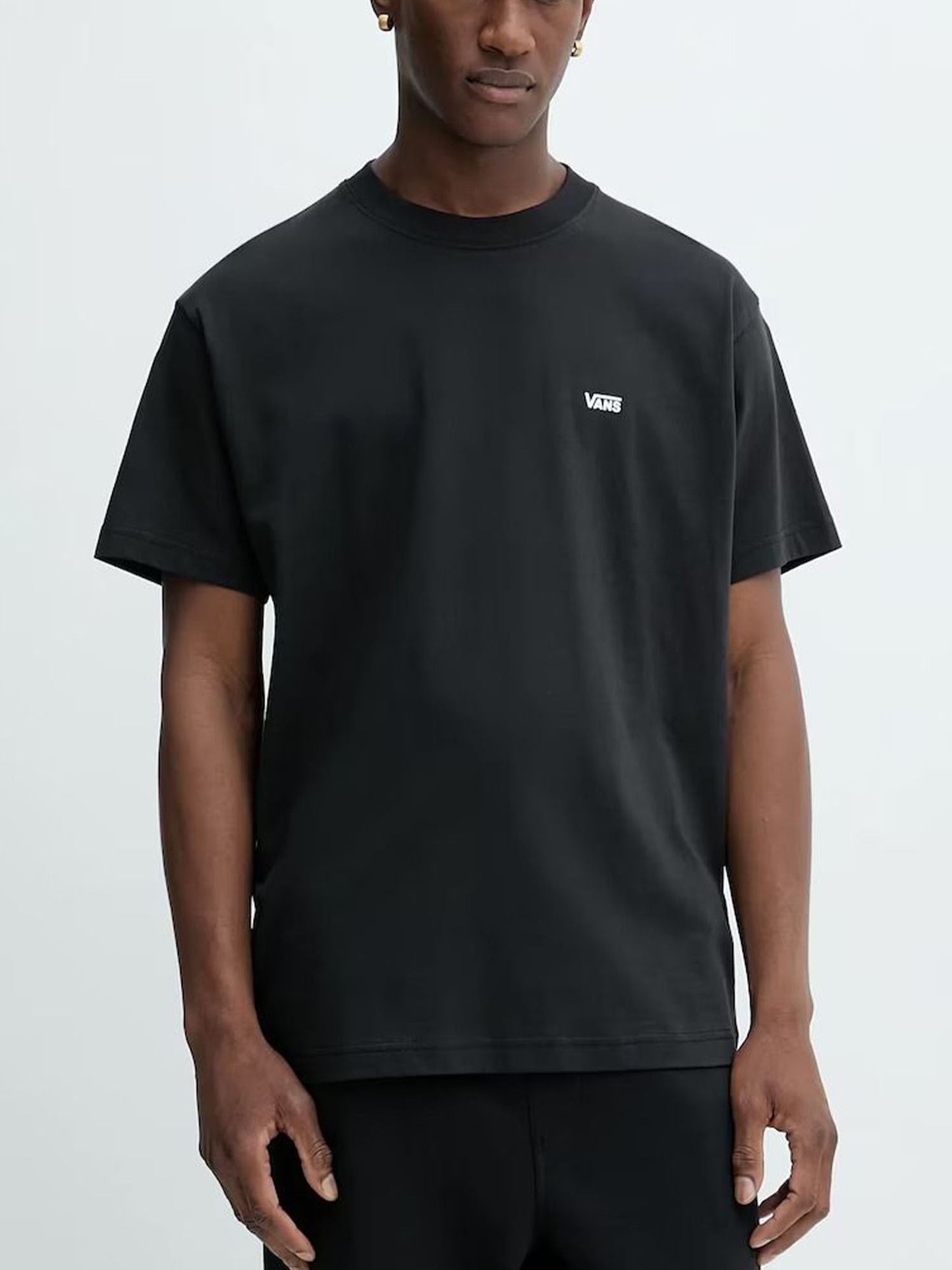 T-shirt Vans maniche corte uomo in nero, stile iconico