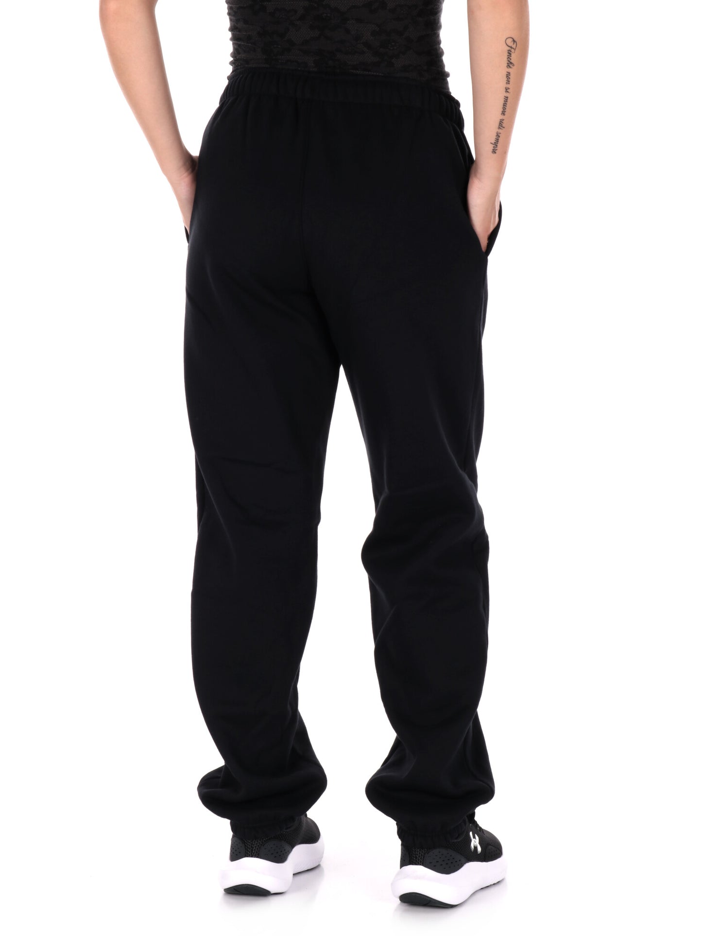 JOGGER ICON UNDER ARMOUR DA DONNA NERO
